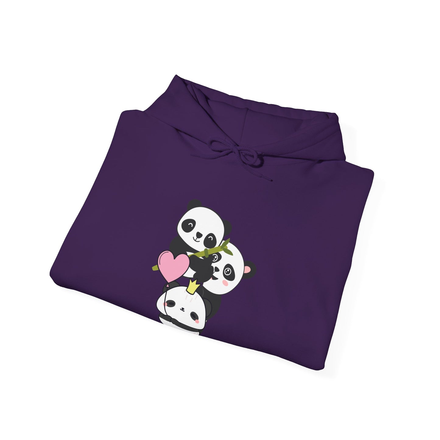 Panda Love Hoodie | Cozy Zip Panda Apparel | True North