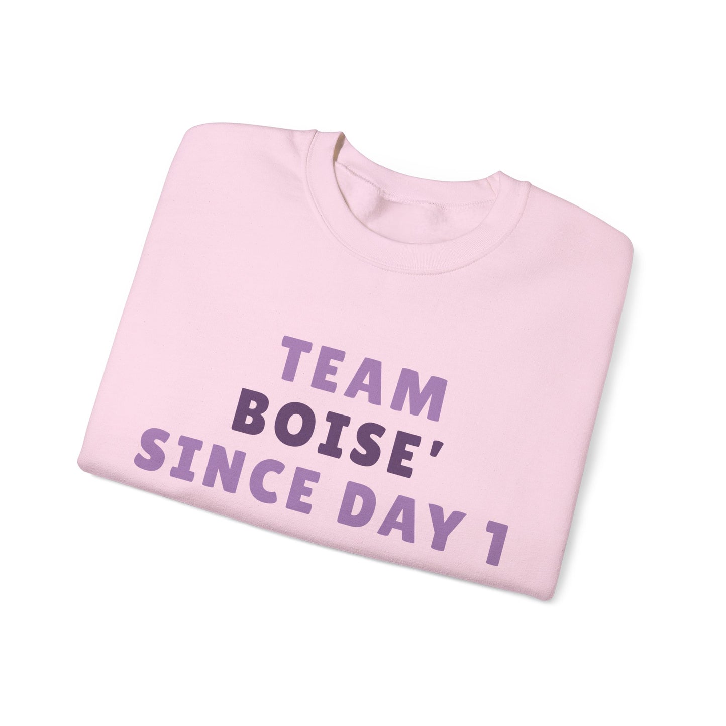 Black Crewneck Sweatshirt — Classic Unisex Heavy Blend Crewneck boise