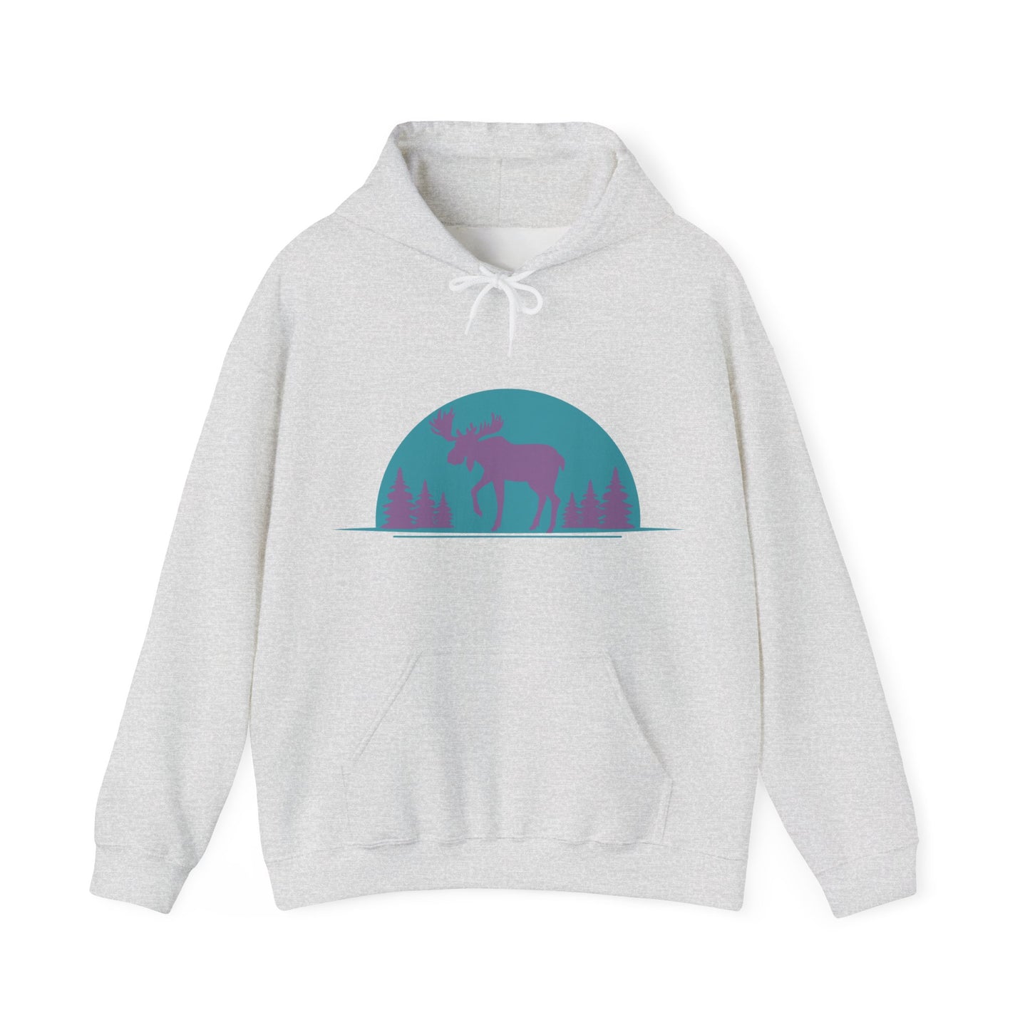 Moose Silhouette Hoodie | Outdoor Adventures | True North
