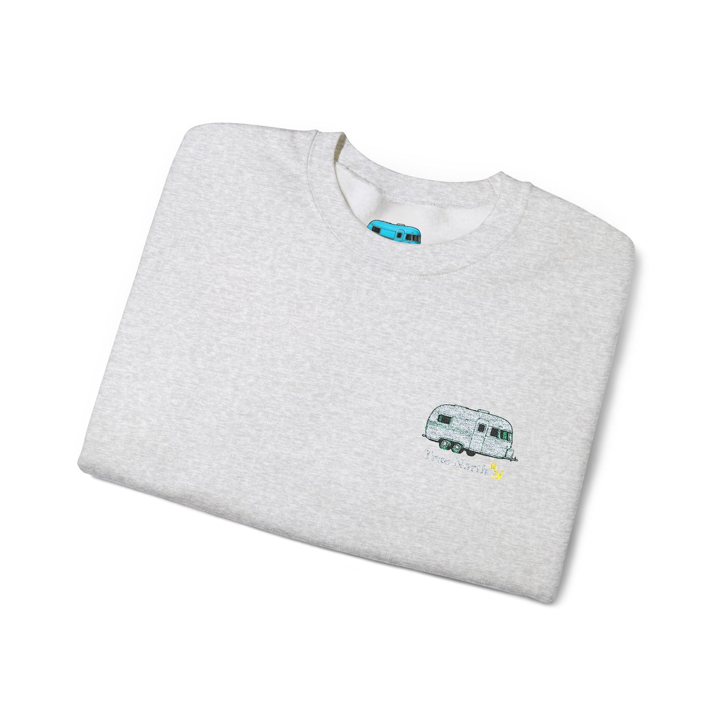 True North Anchor Sweatshirt | Cozy Lounge Outfit | True North