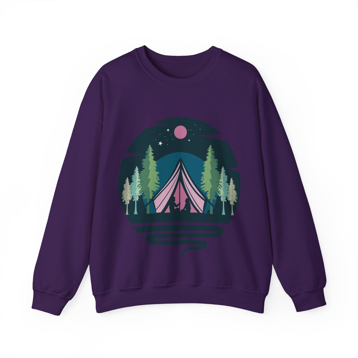 Camping Adventure Crewneck Sweatshirt | Outdoor Lovers | True North