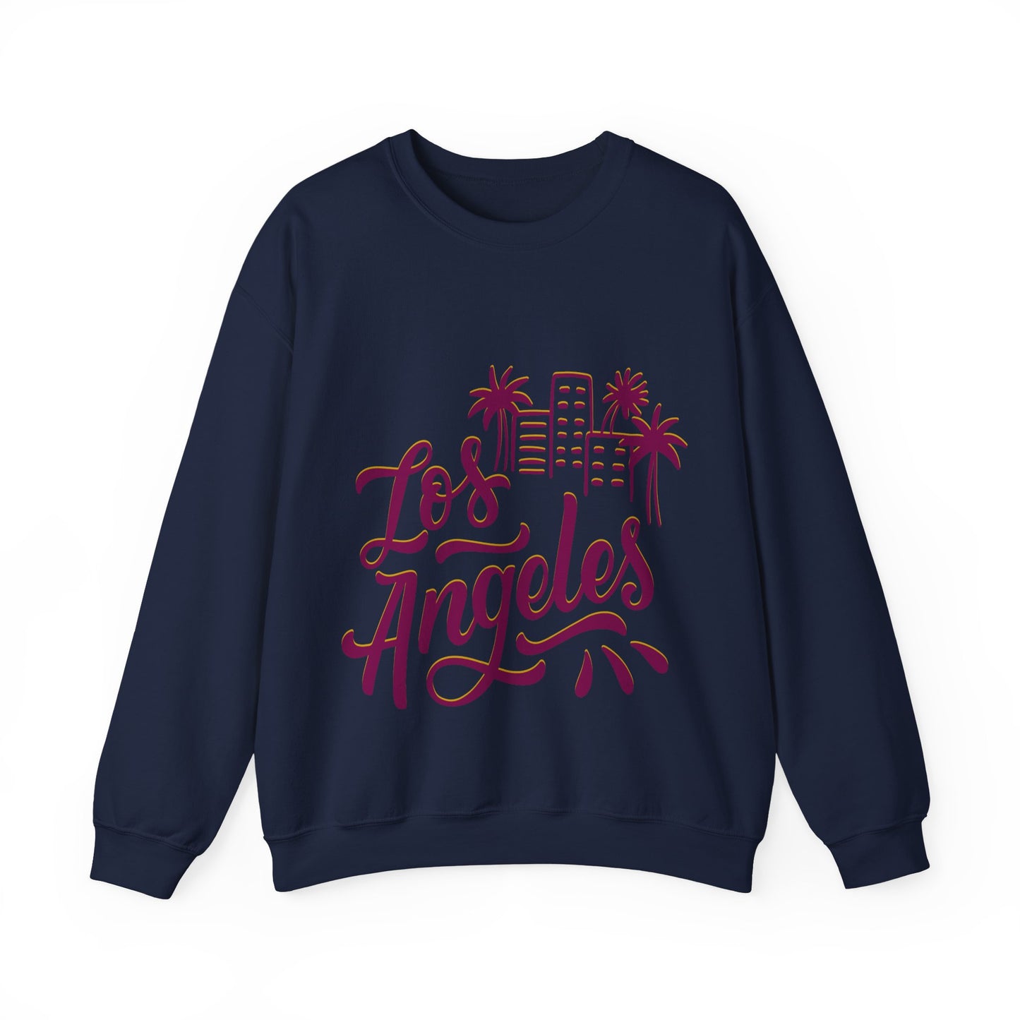 Los Angeles Vibe Crewneck Sweatshirt | Travel Souvenir | True North