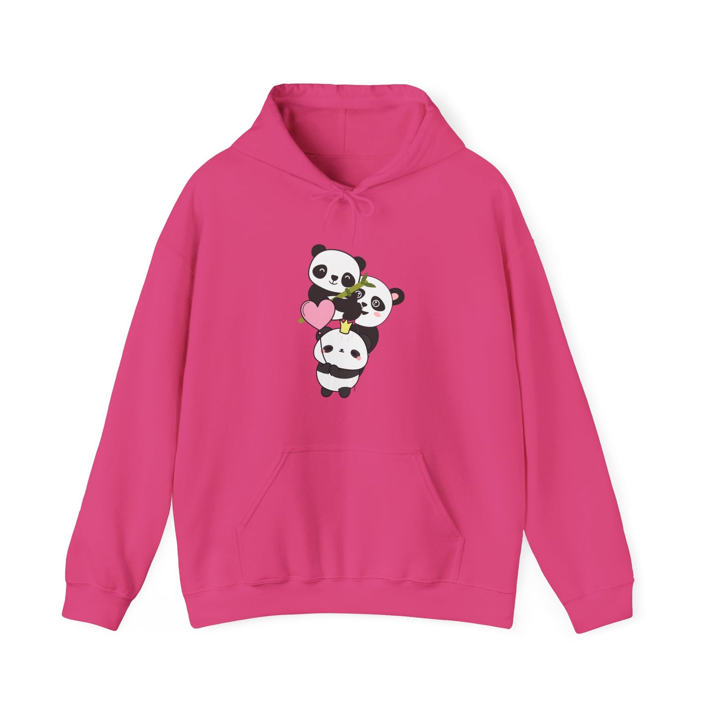 Panda Love Hoodie | Cozy Zip Panda Apparel | True North