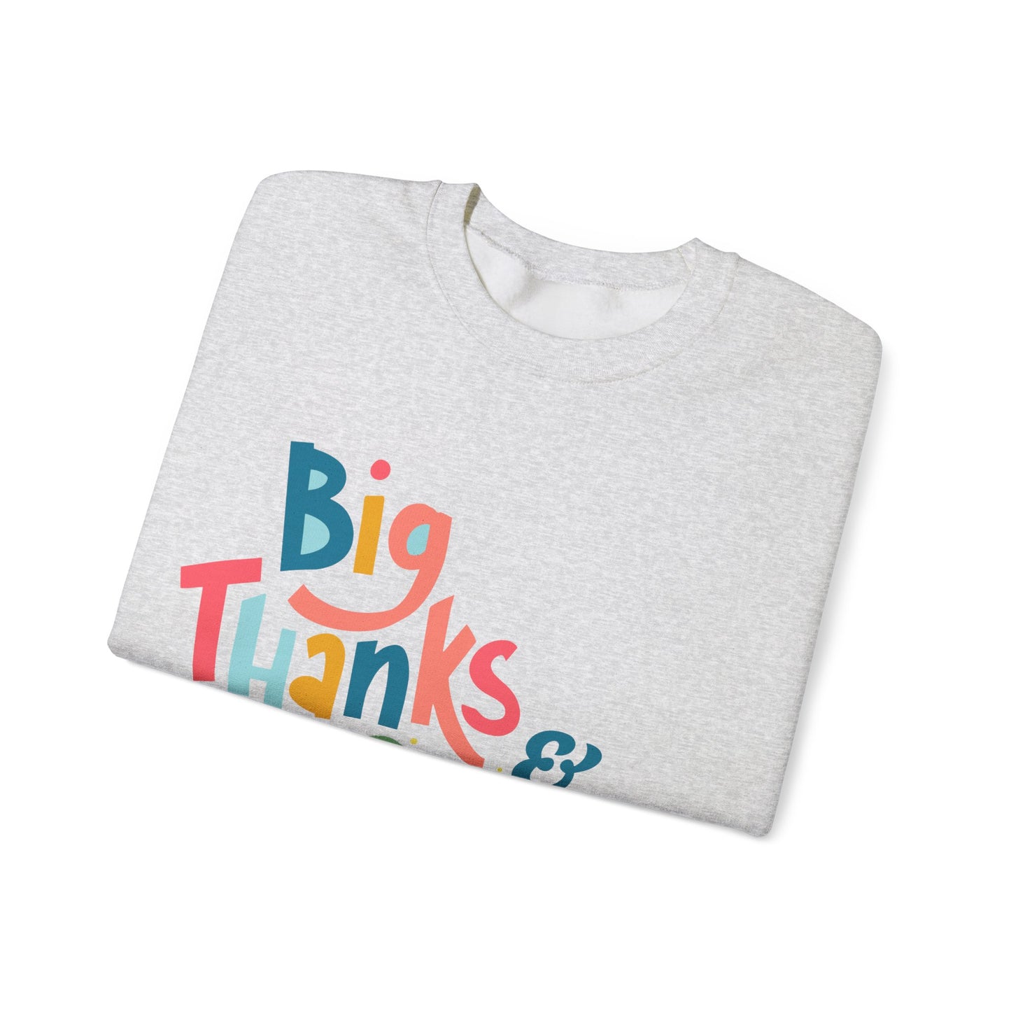 Big Thanks & Positive Vibes Crewneck Sweatshirt | True North