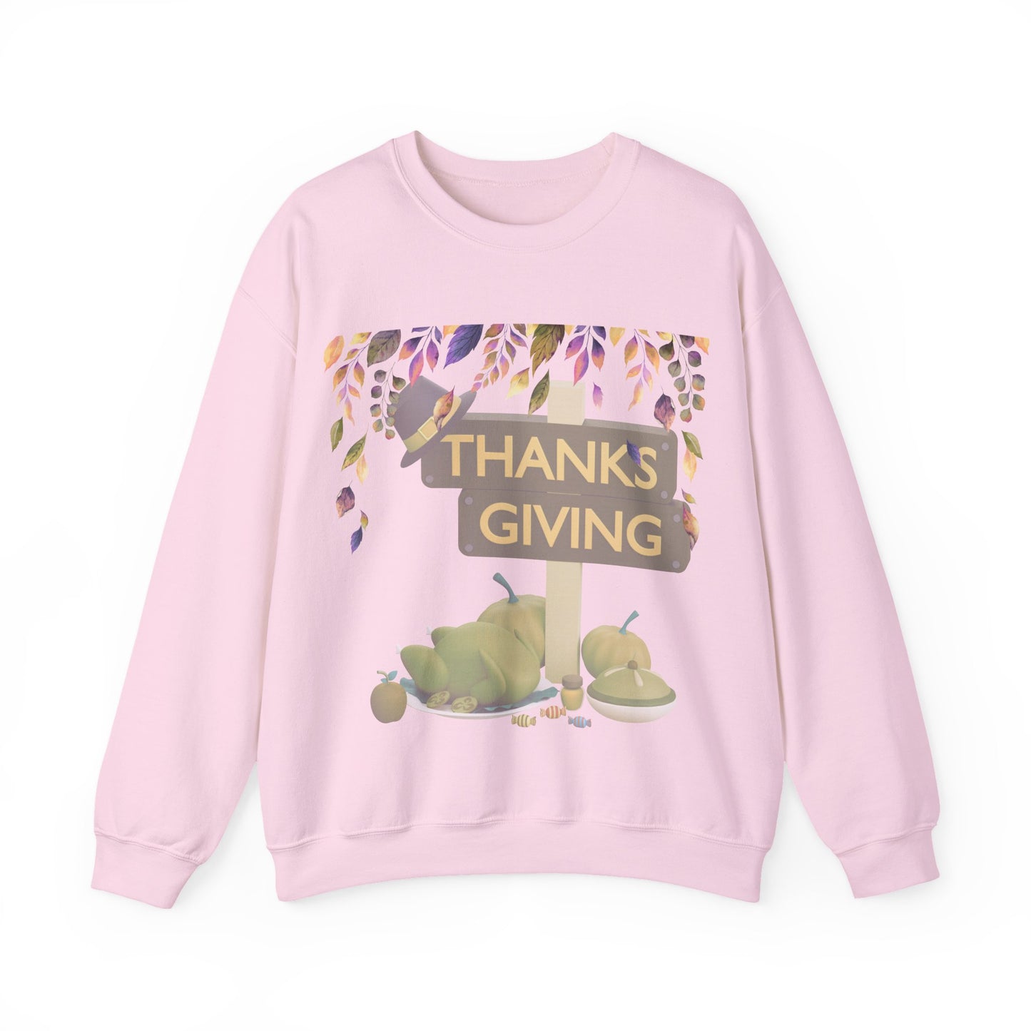 Thanksgiving Vibes Crewneck Sweatshirt | Thanksgiving Sweater | True North