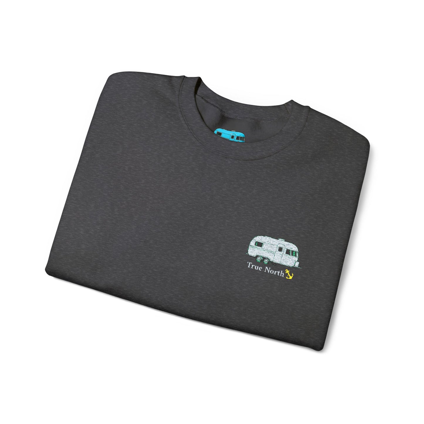 True North Anchor Sweatshirt | Cozy Lounge Outfit | True North
