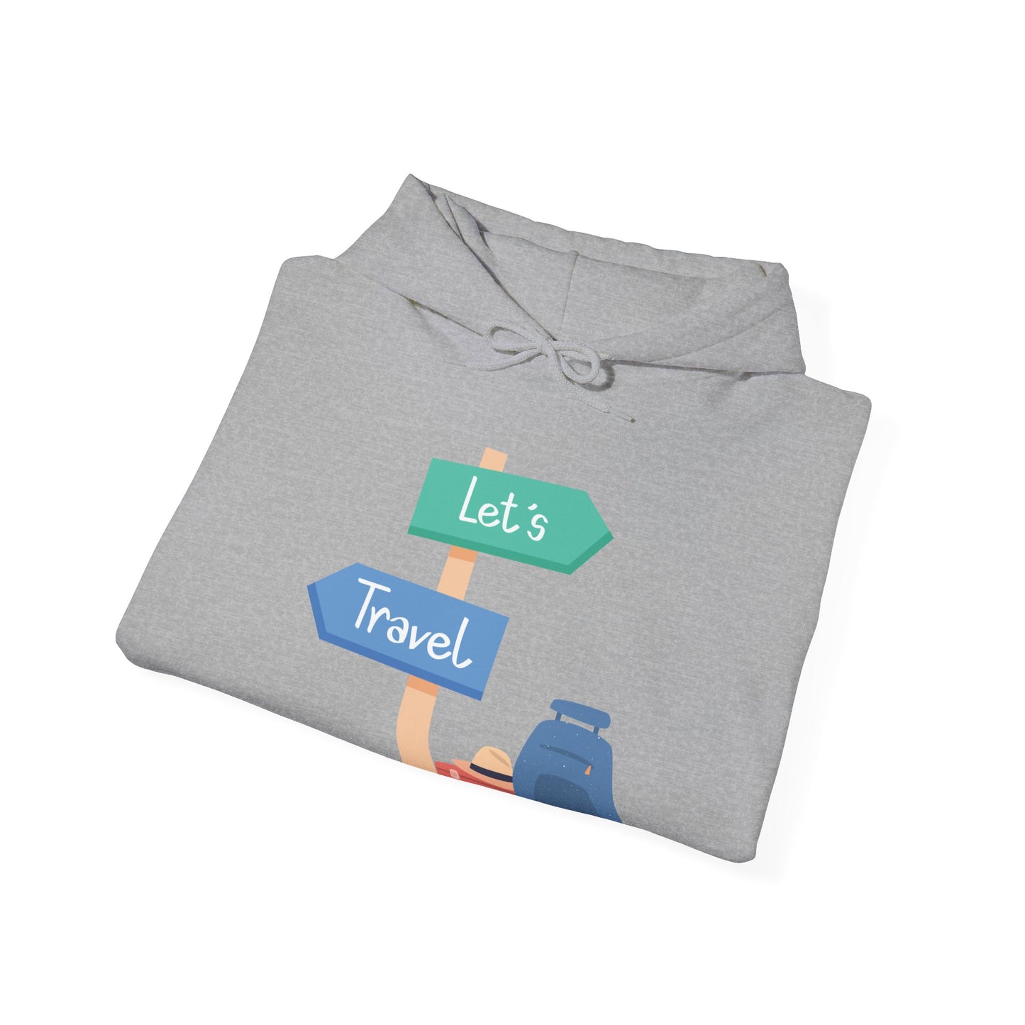 Travel-Inspired Hoodie | Adventure Sweatshirt | True North
