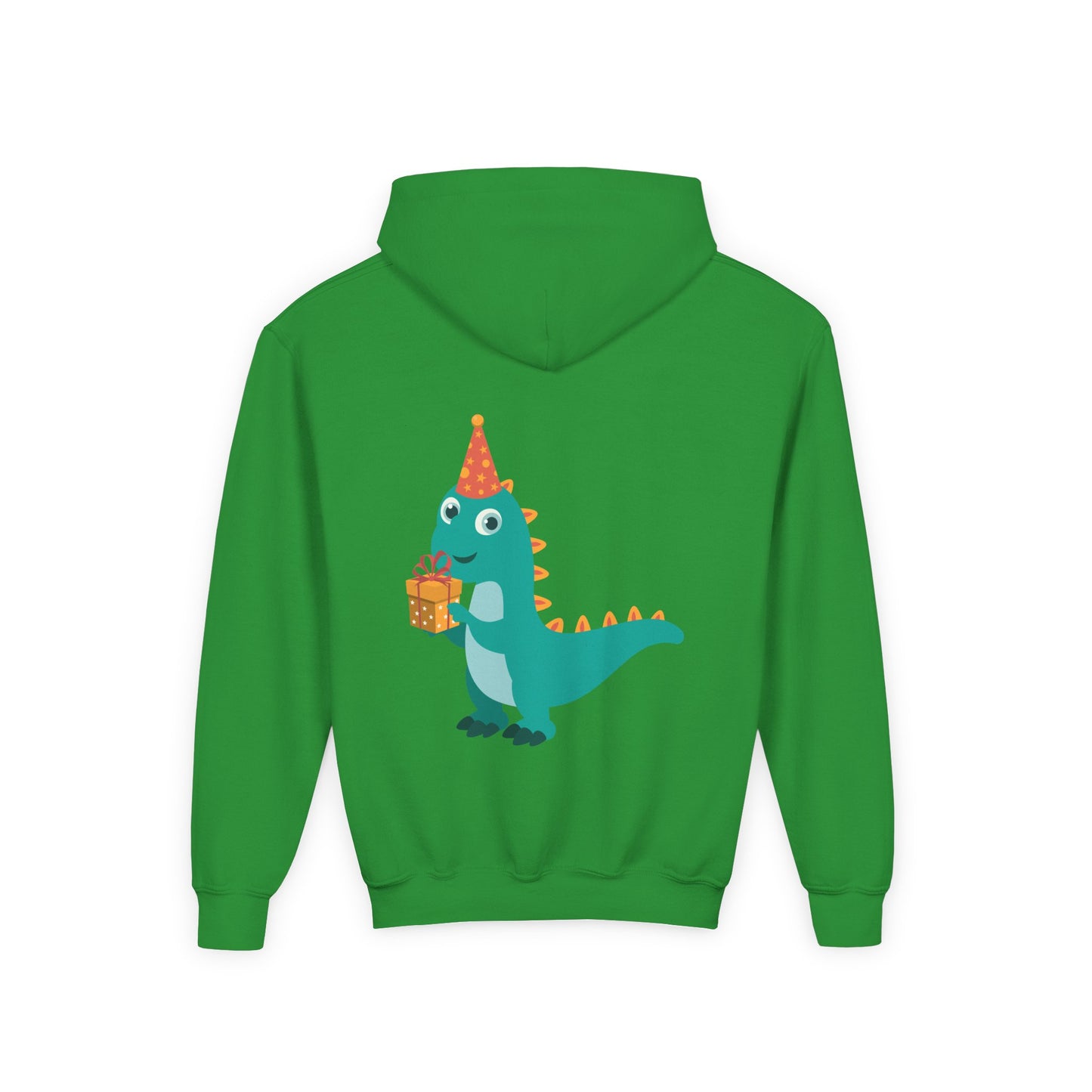 Fun Dinosaur Kids Party Hoodie | Train Design | True North