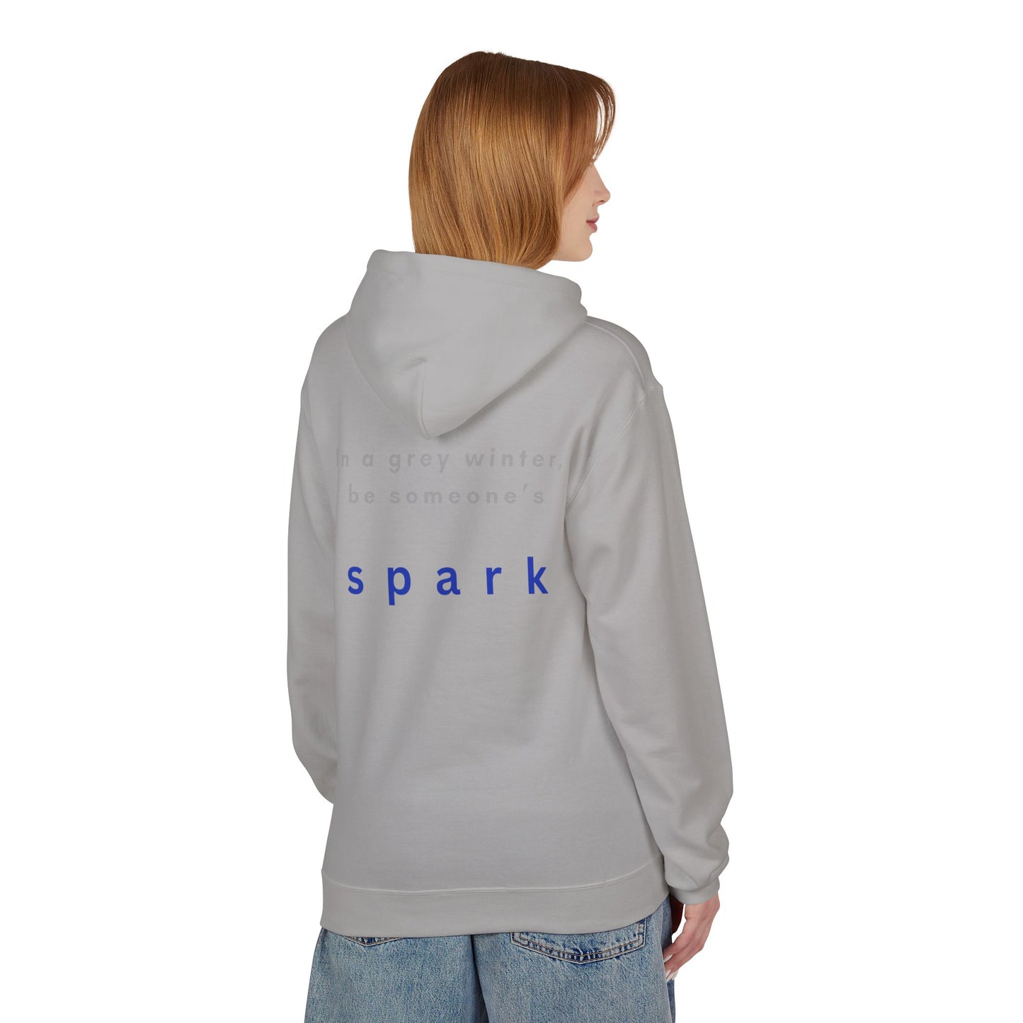 Cozy Nature-Inspired Fleece Hoodie | Inspirational Winter Apparel | True North