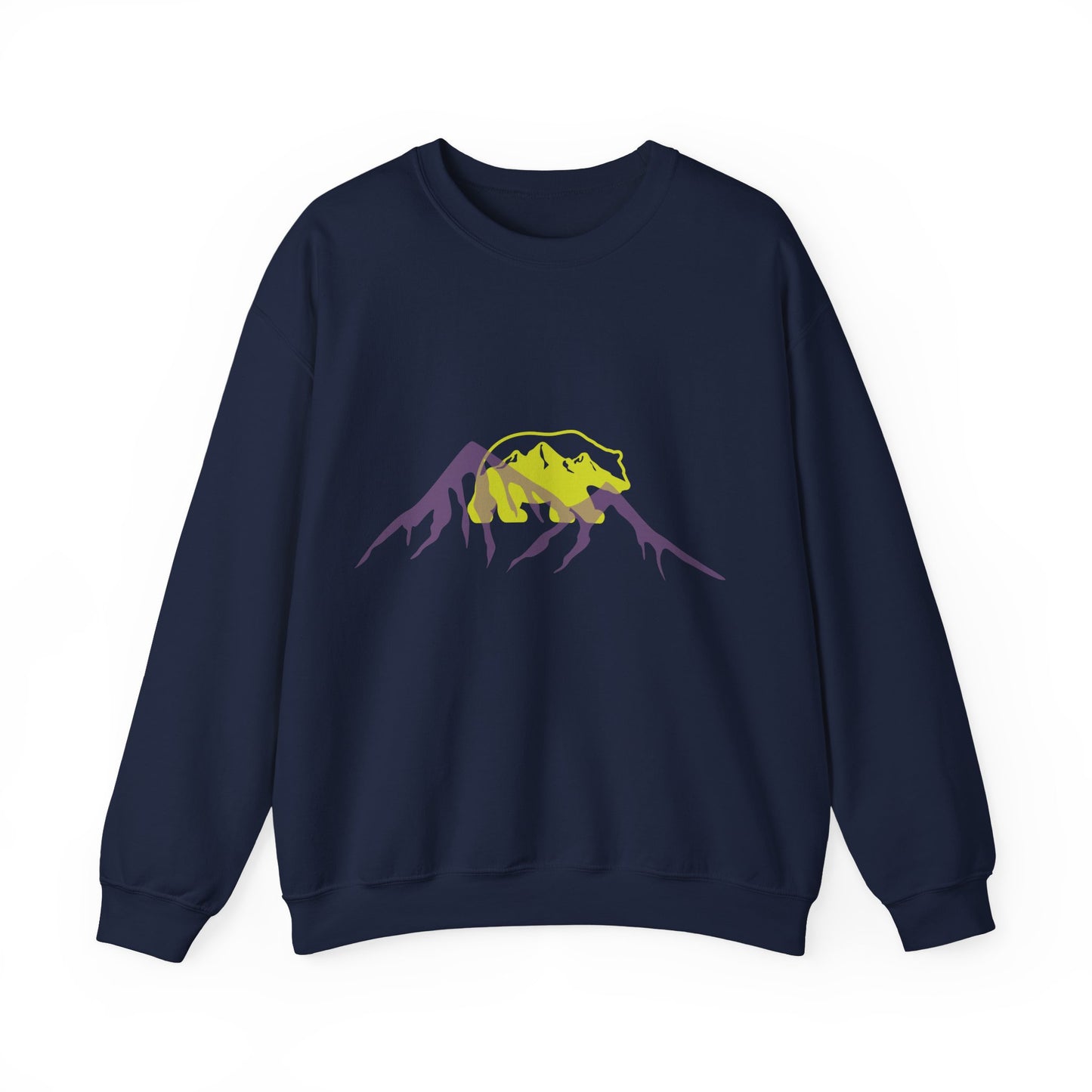 Mountain Vibes Crewneck Sweatshirt | Ski Trips, Hiking, and Travel | True North