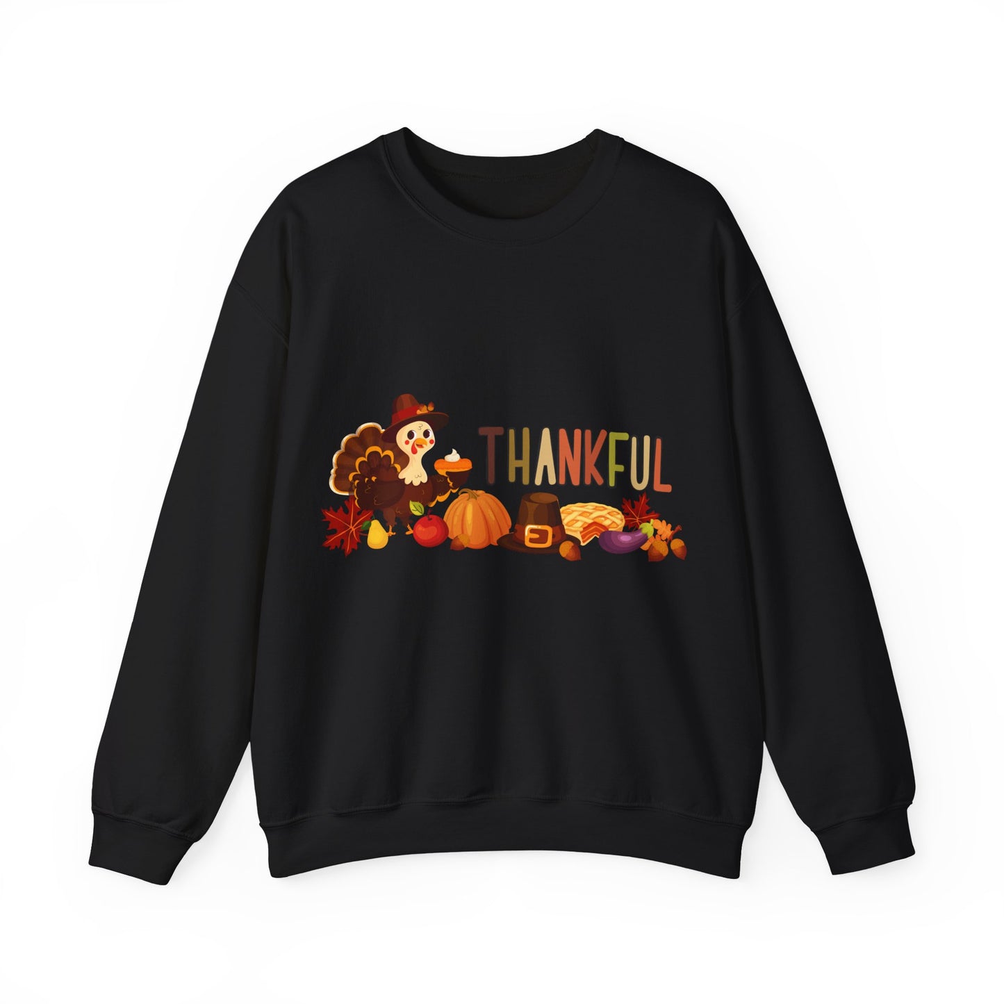 Thankful Thanksgiving Crewneck Sweatshirt | True North