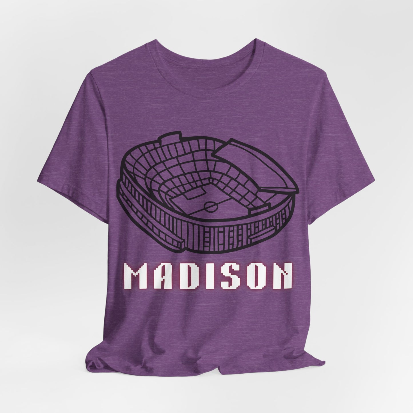 Madison Stadium T-Shirt — Vintage City Arena JERSEY Tee