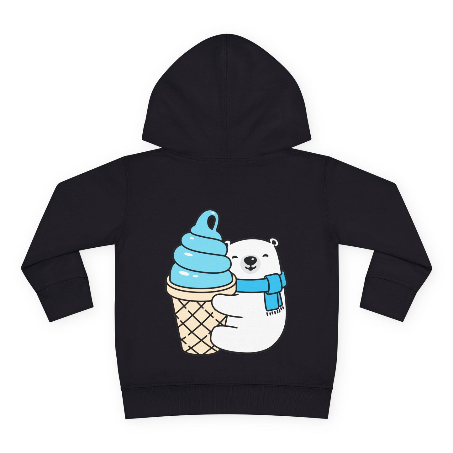 Cute Bear Toddler Hoodie | Fleece Pullover for Kids | True North