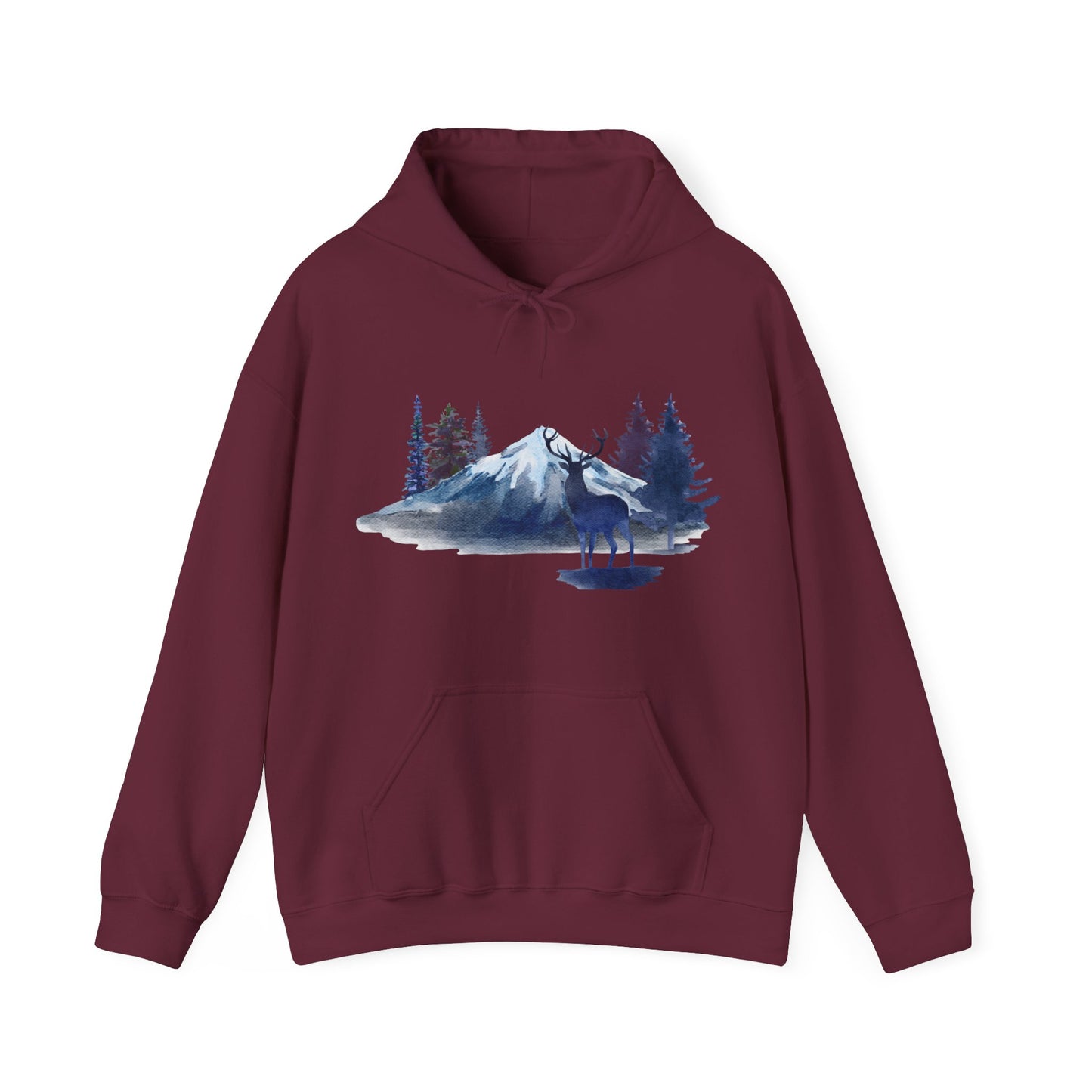 Mountain Moose Hoodie | Campers and Outdoor Travelers | True North