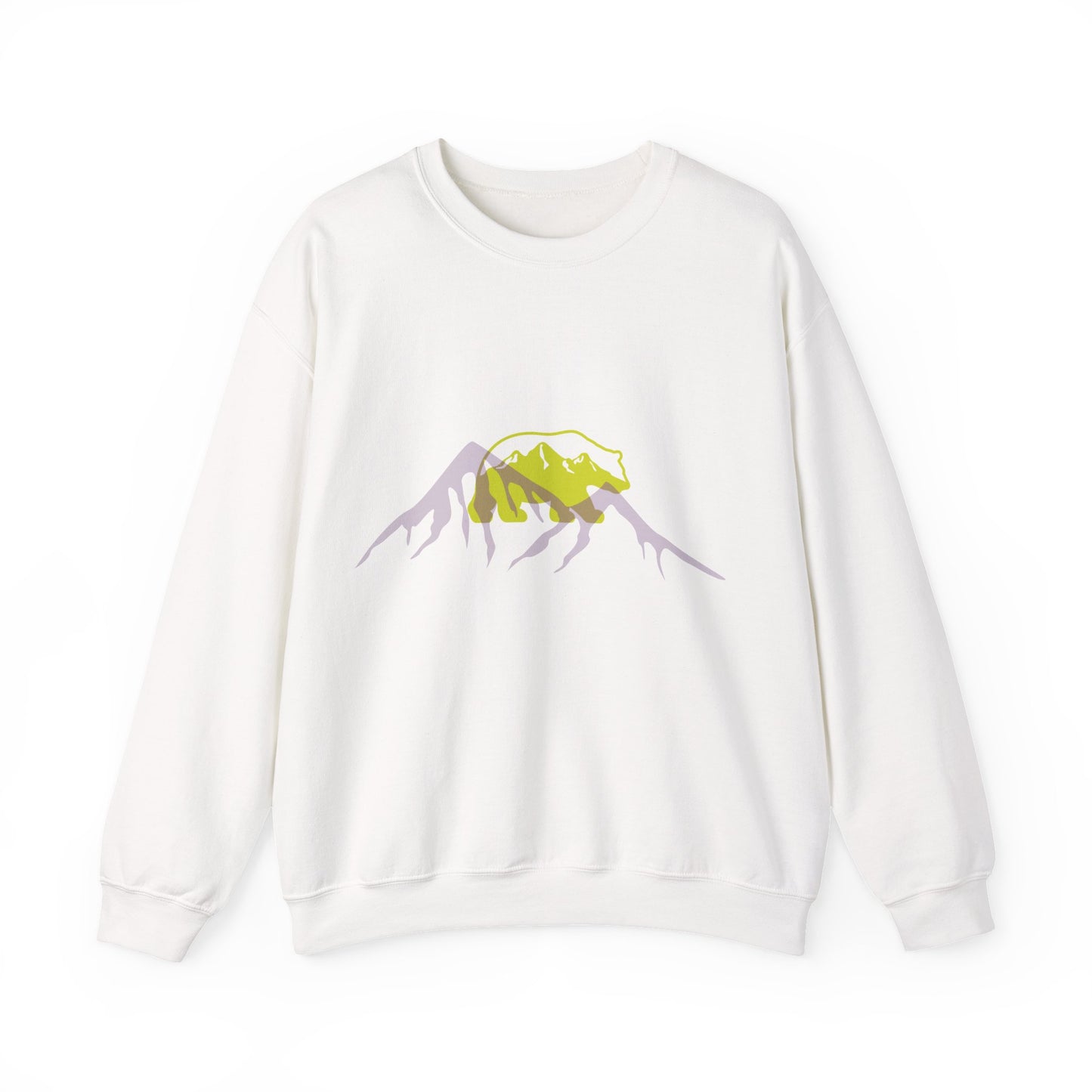 Mountain Vibes Crewneck Sweatshirt | Ski Trips, Hiking, and Travel | True North
