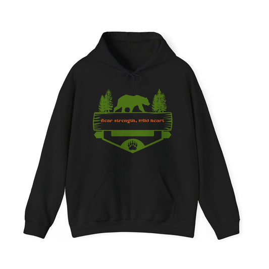 Nature-Inspired Bear Unisex Hoodie | Wilderness Lovers | True North