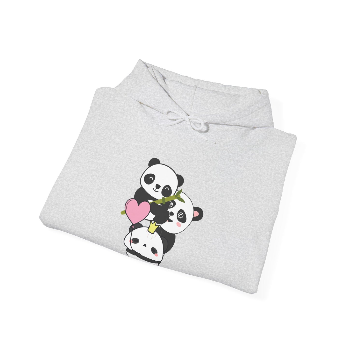 Panda Love Hoodie | Cozy Zip Panda Apparel | True North
