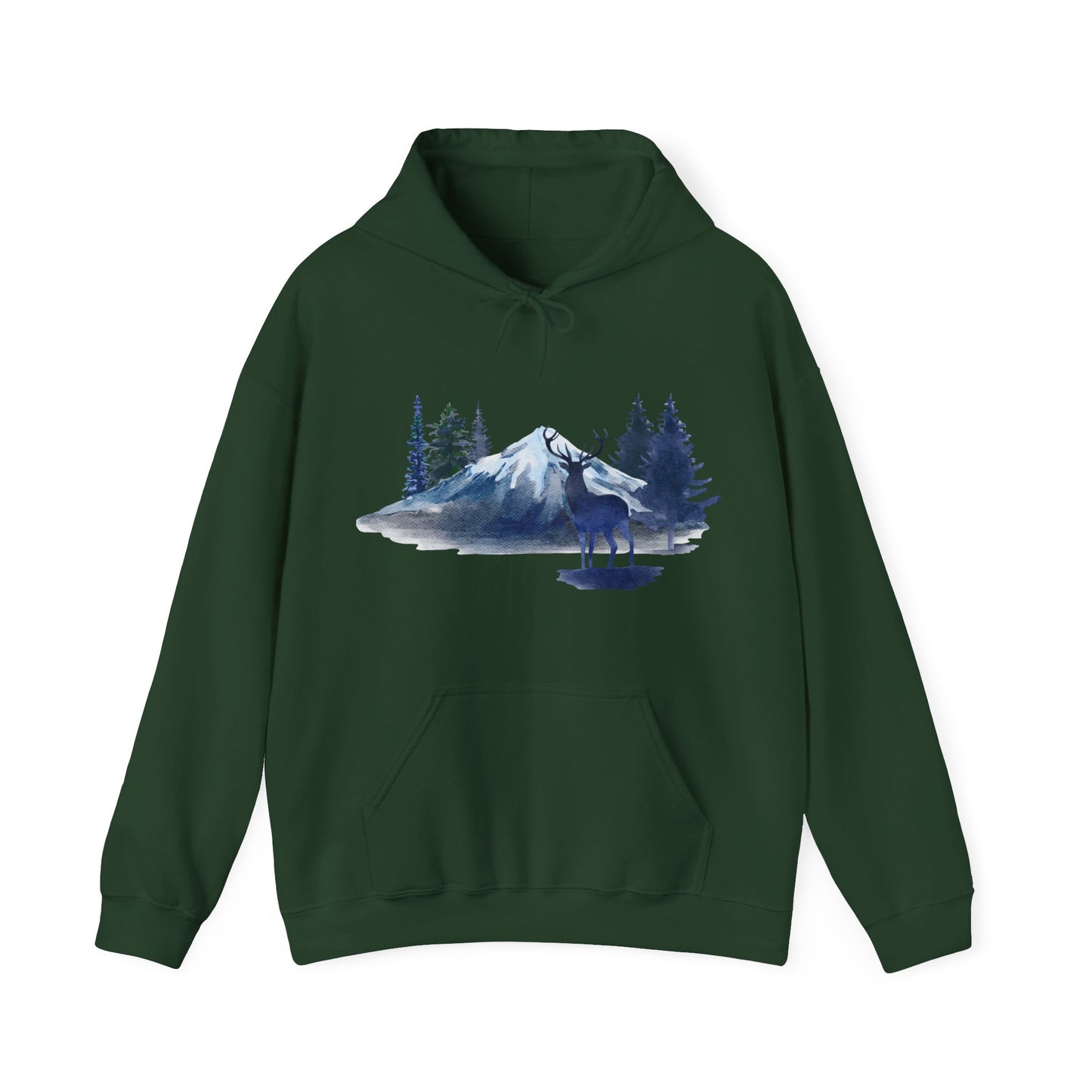 Mountain Moose Hoodie | Campers and Outdoor Travelers | True North