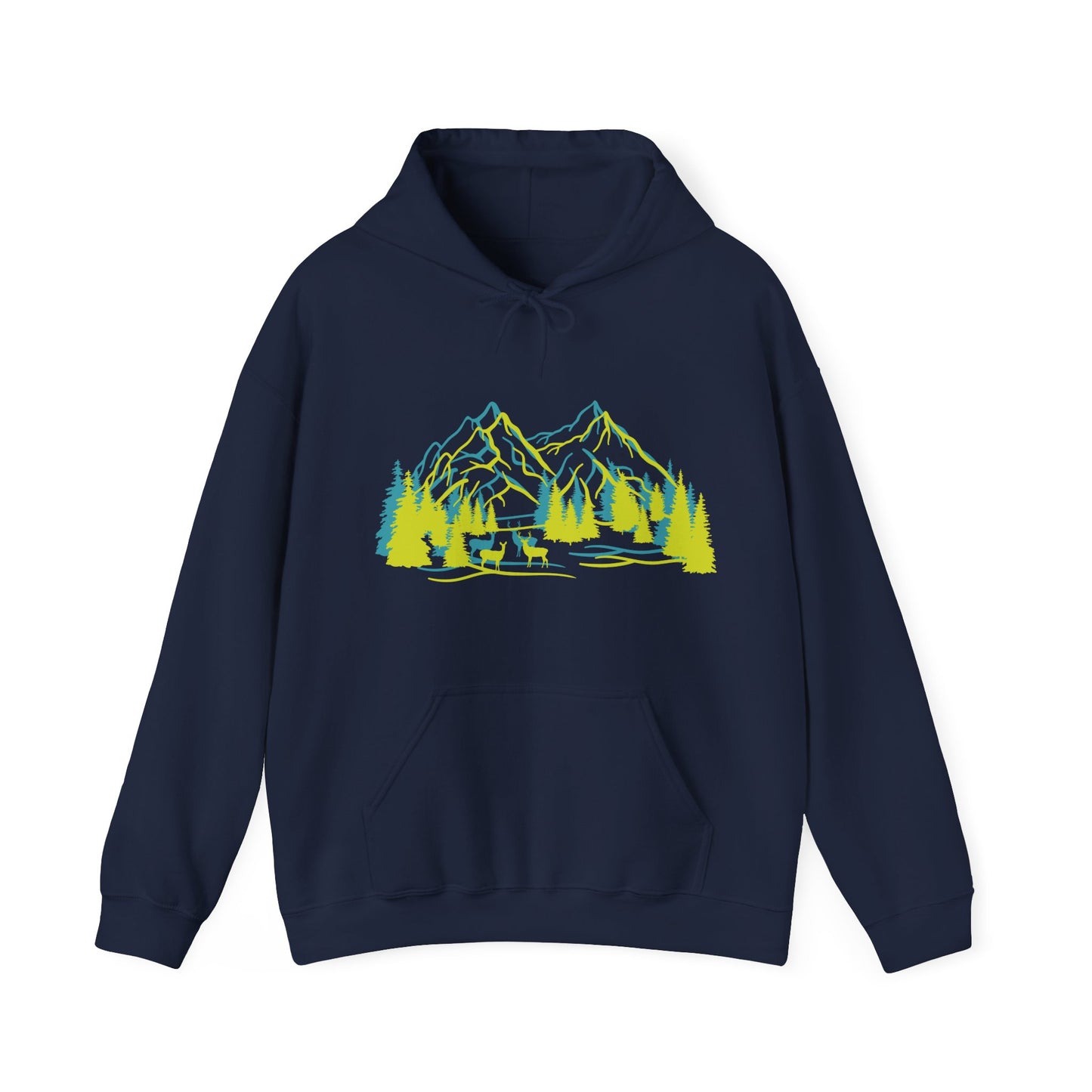 Mountain Escape Hoodie | Cozy Travel and Outdoor Adventures | True North