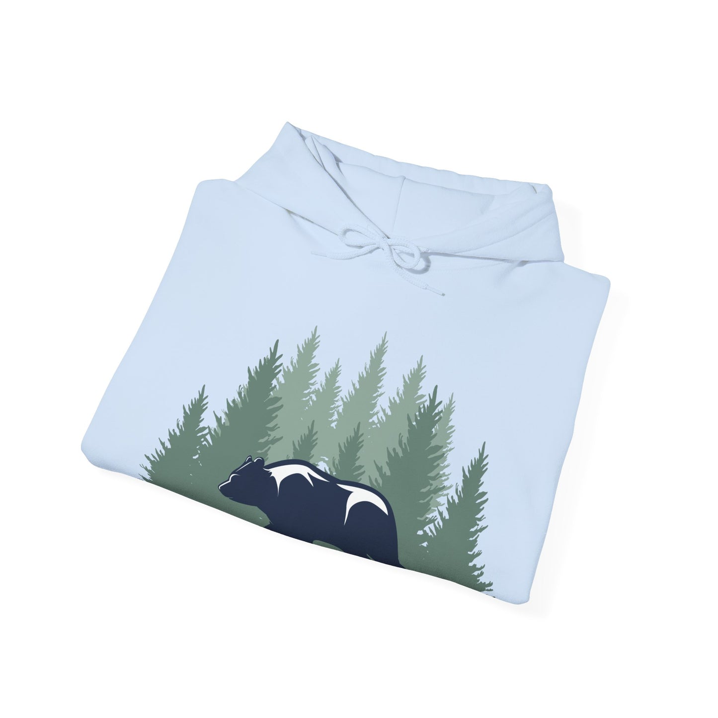 Nature-Inspired Bear Hoodie | Forest Hikes and Nature Lovers | True North