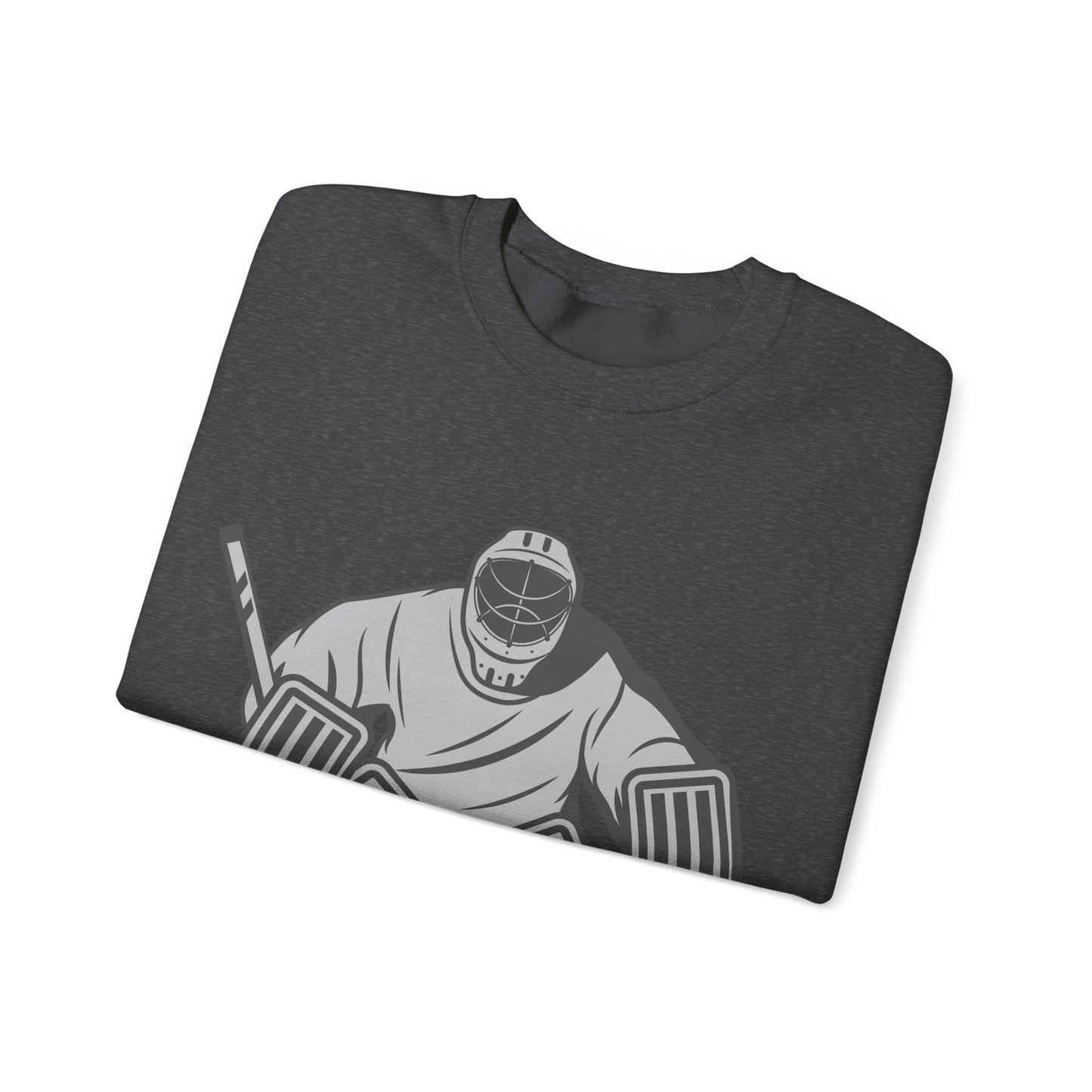 Goalie Hockey Crewneck Sweatshirt | Cozy Winter Pullover | True North