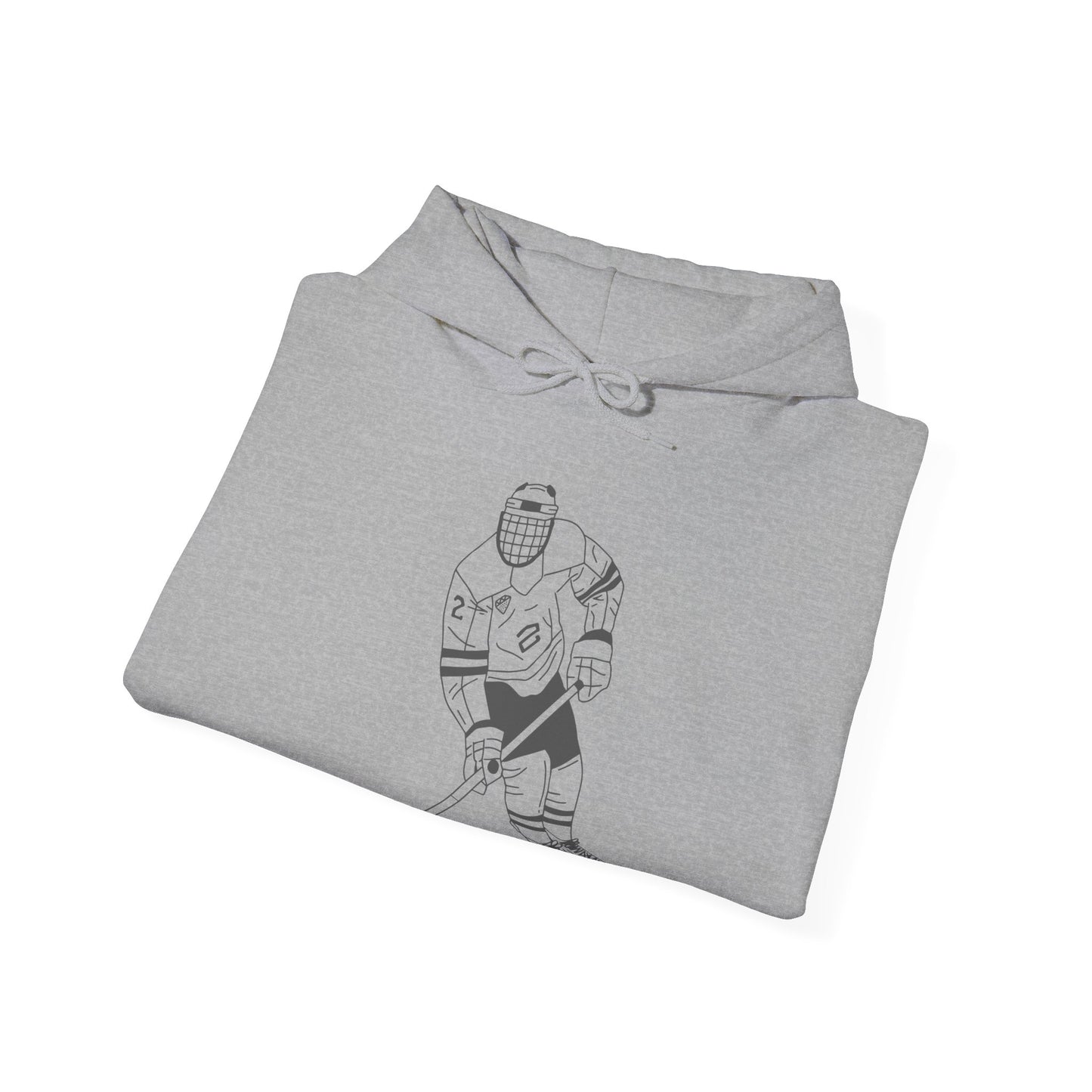 Hockey Player Hoodie | Cozy Sweatshirt for Winter Sports | True North
