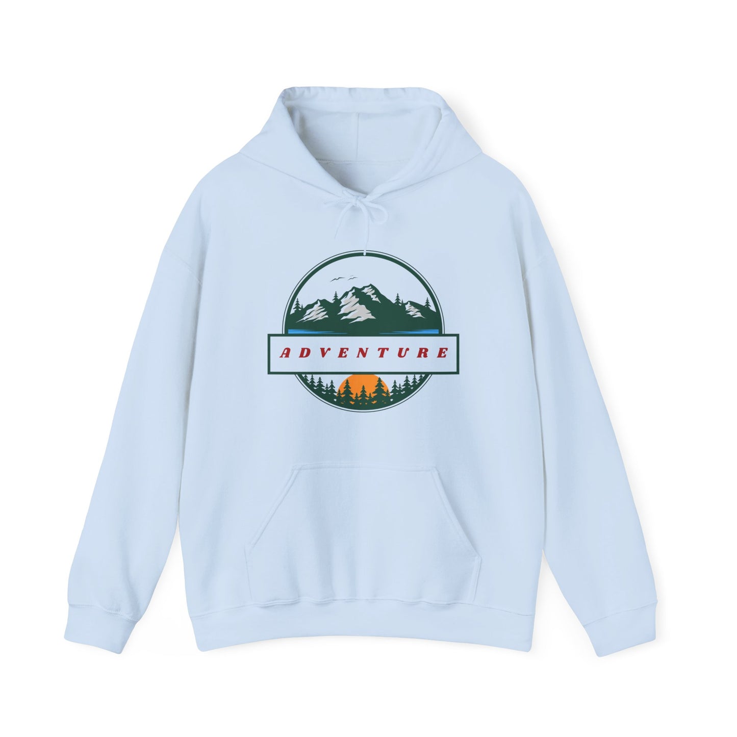 Adventure-Themed Hooded Sweatshirt | Cozy Hoodie for Outdoor Enthusiasts | True North