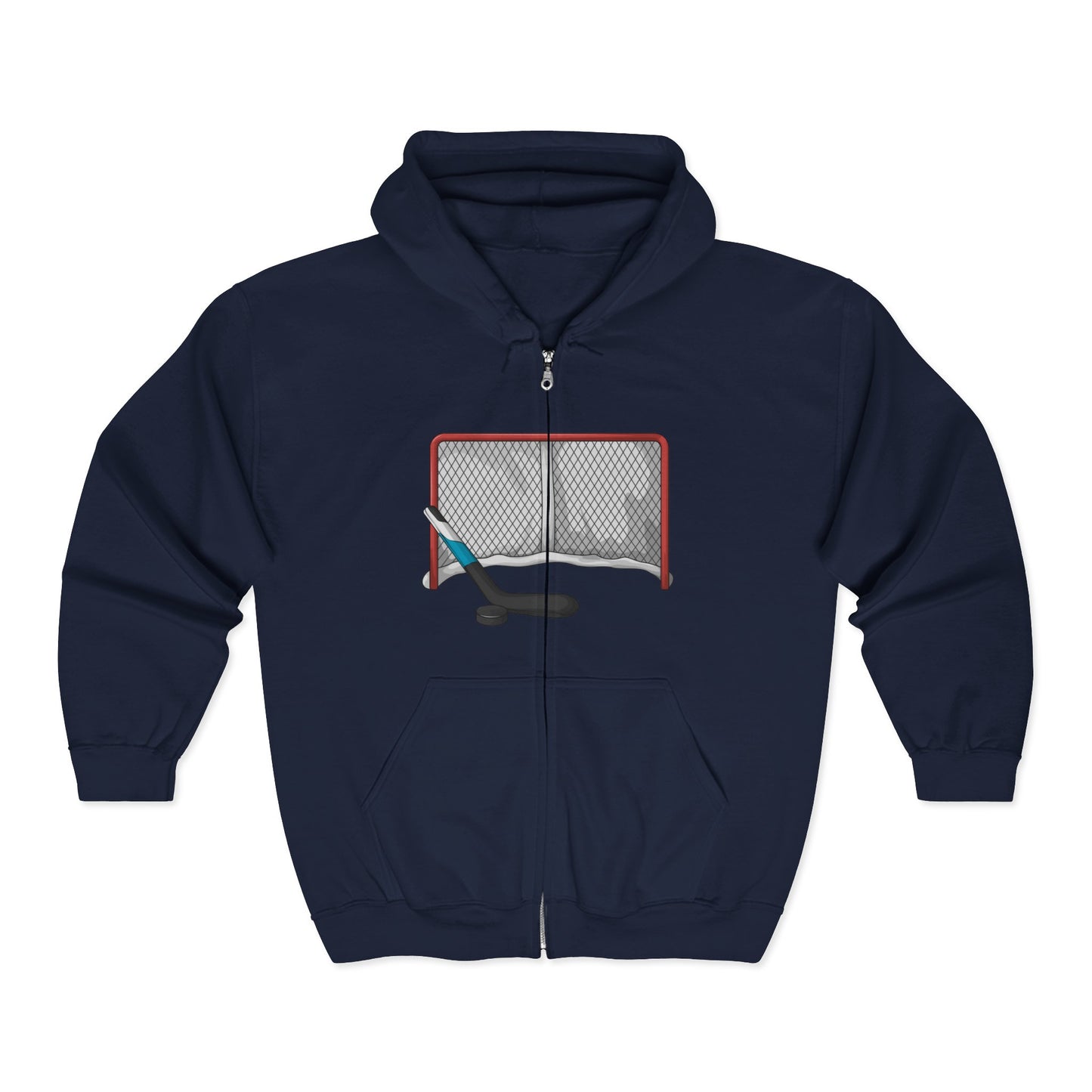 Goalie Love Full Zip Hoodie | Cozy Sports Hoodie | True North