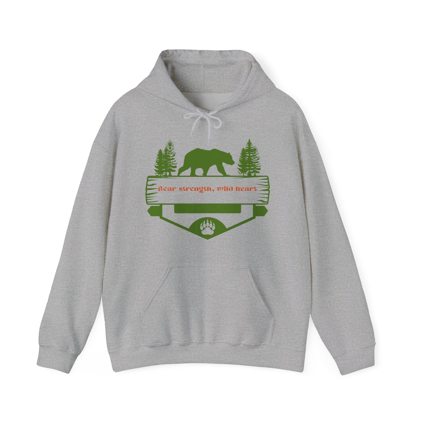 Nature-Inspired Bear Hoodie | Wilderness Lovers | True North