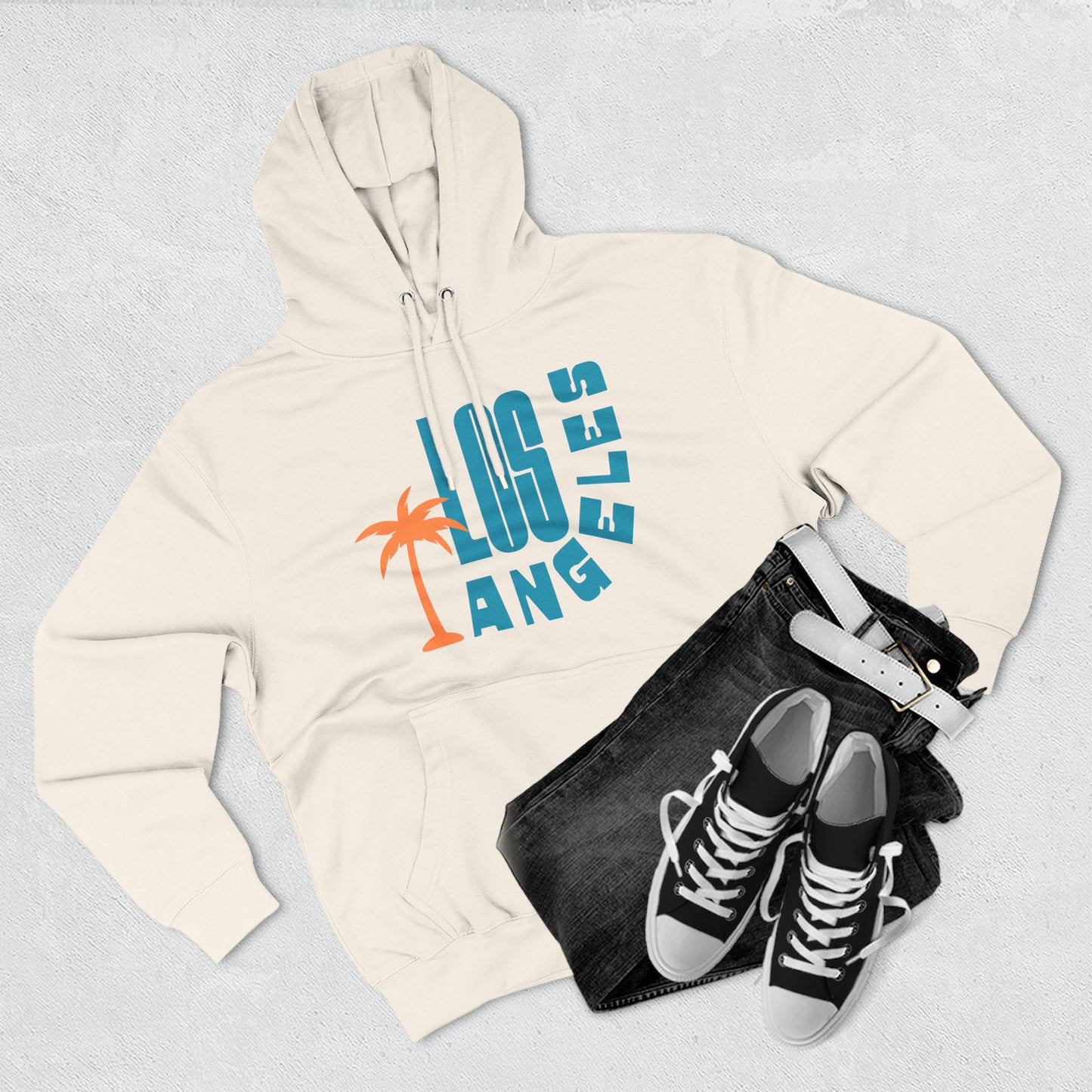 Los Angeles Fleece Hoodie | Cozy Travel | True North