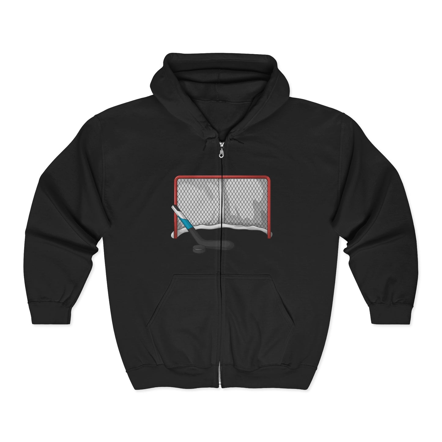 Goalie Love Full Zip Hoodie | Cozy Sports Hoodie | True North