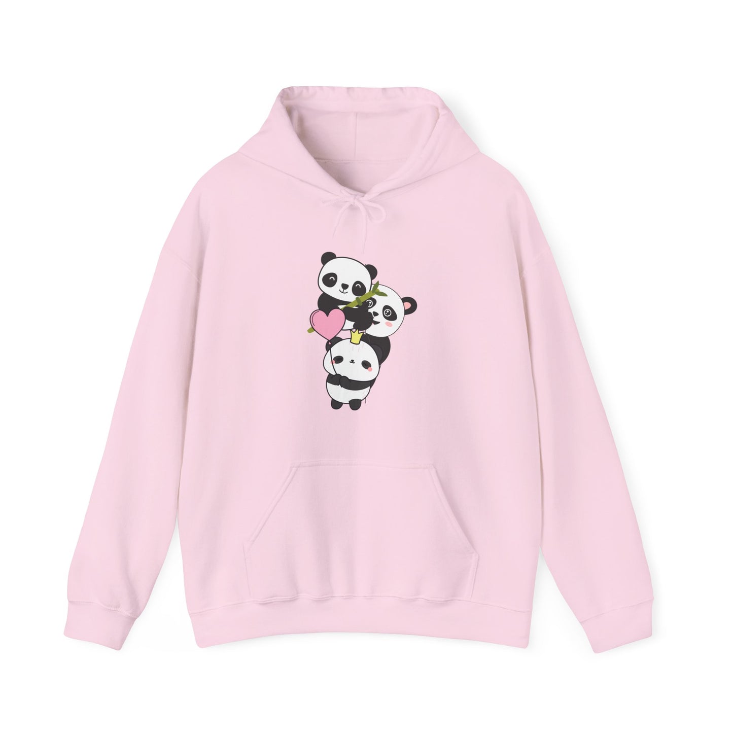 Panda Love Hoodie | Cozy Zip Panda Apparel | True North