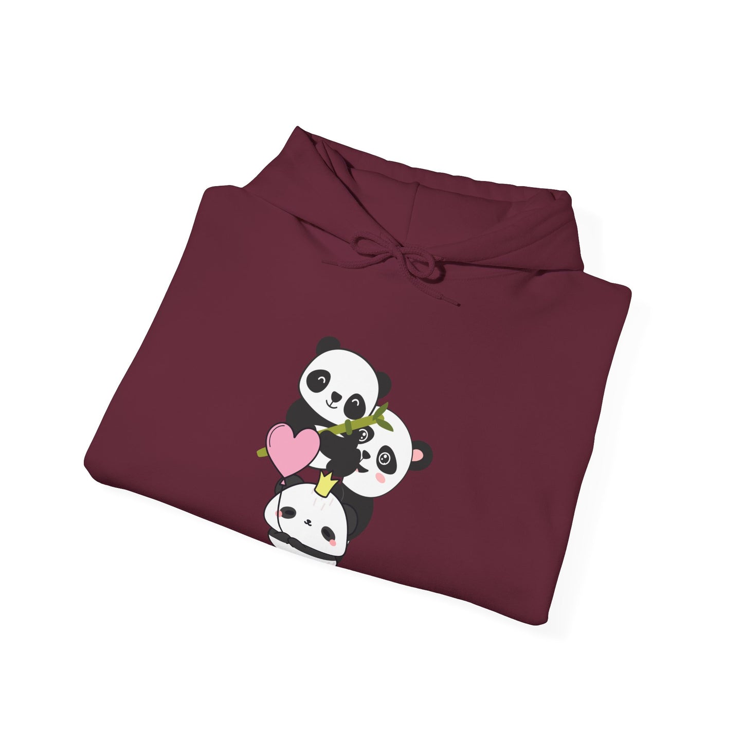 Panda Love Hoodie | Cozy Zip Panda Apparel | True North