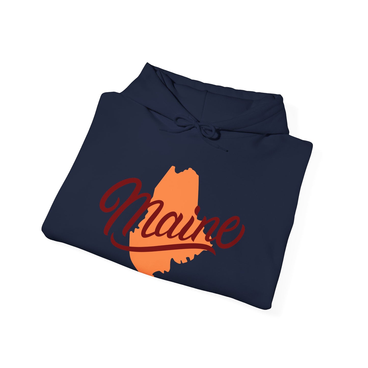 Maine Heart Hoodie | Travel Souvenir, Local Pride Apparel | True North
