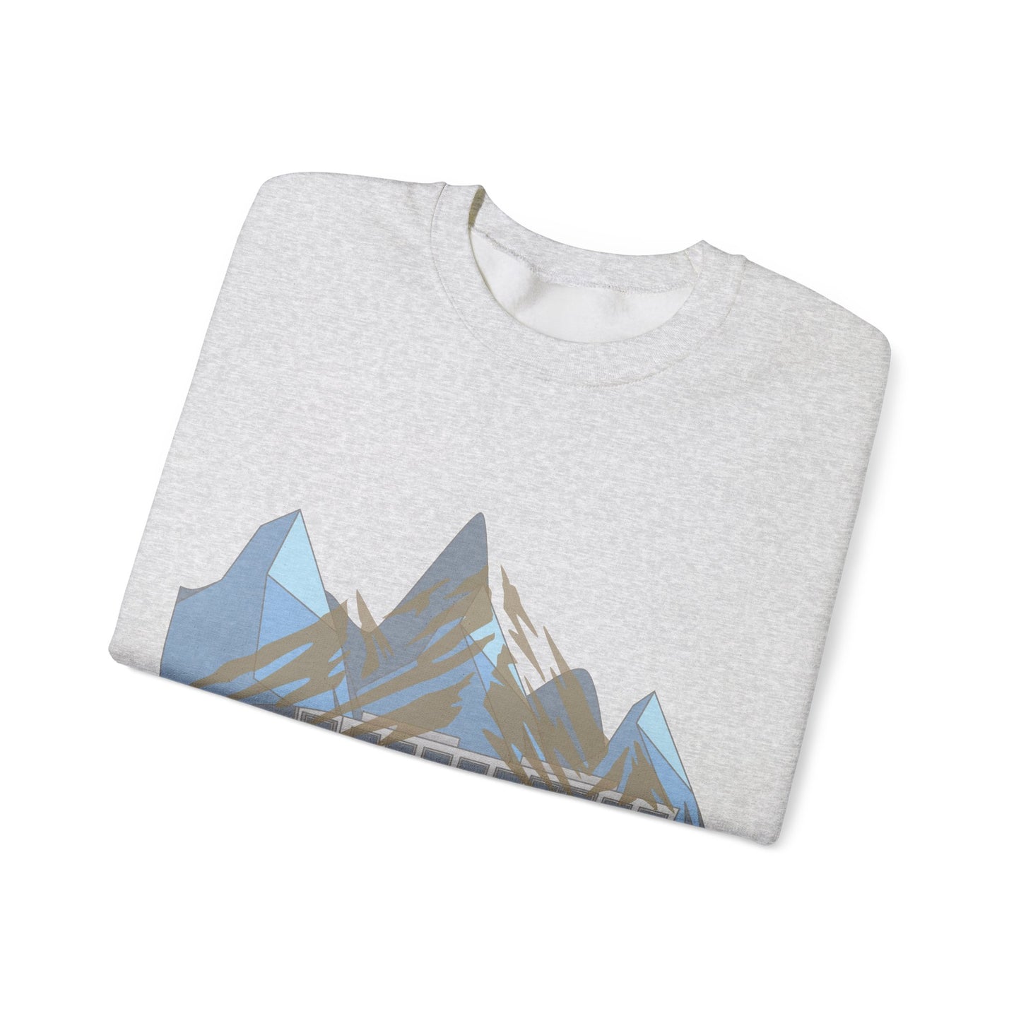 Mountain Reflection Crewneck Sweatshirt | Adventure and Nature Lovers | True North