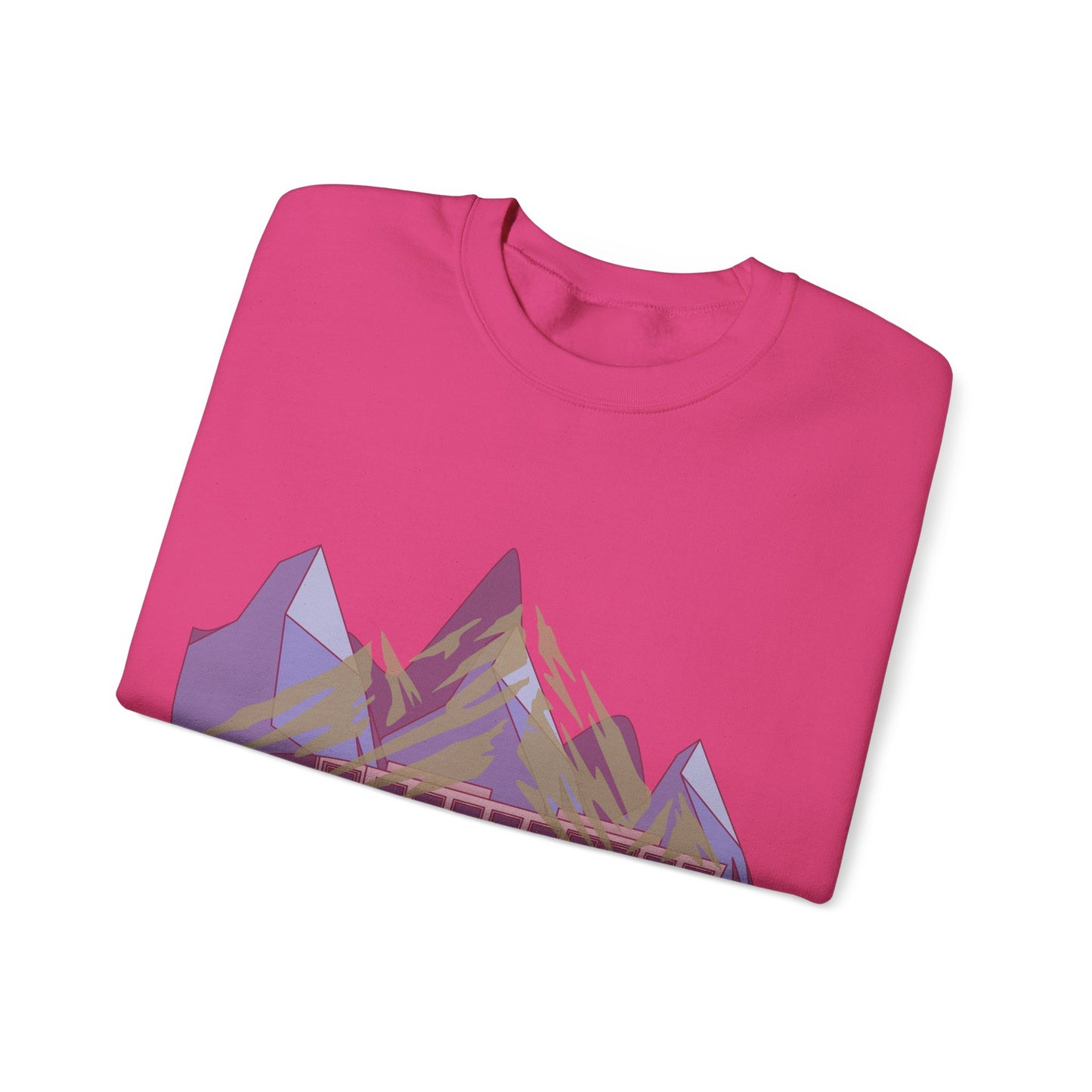 Mountain Reflection Crewneck Sweatshirt | Adventure and Nature Lovers | True North