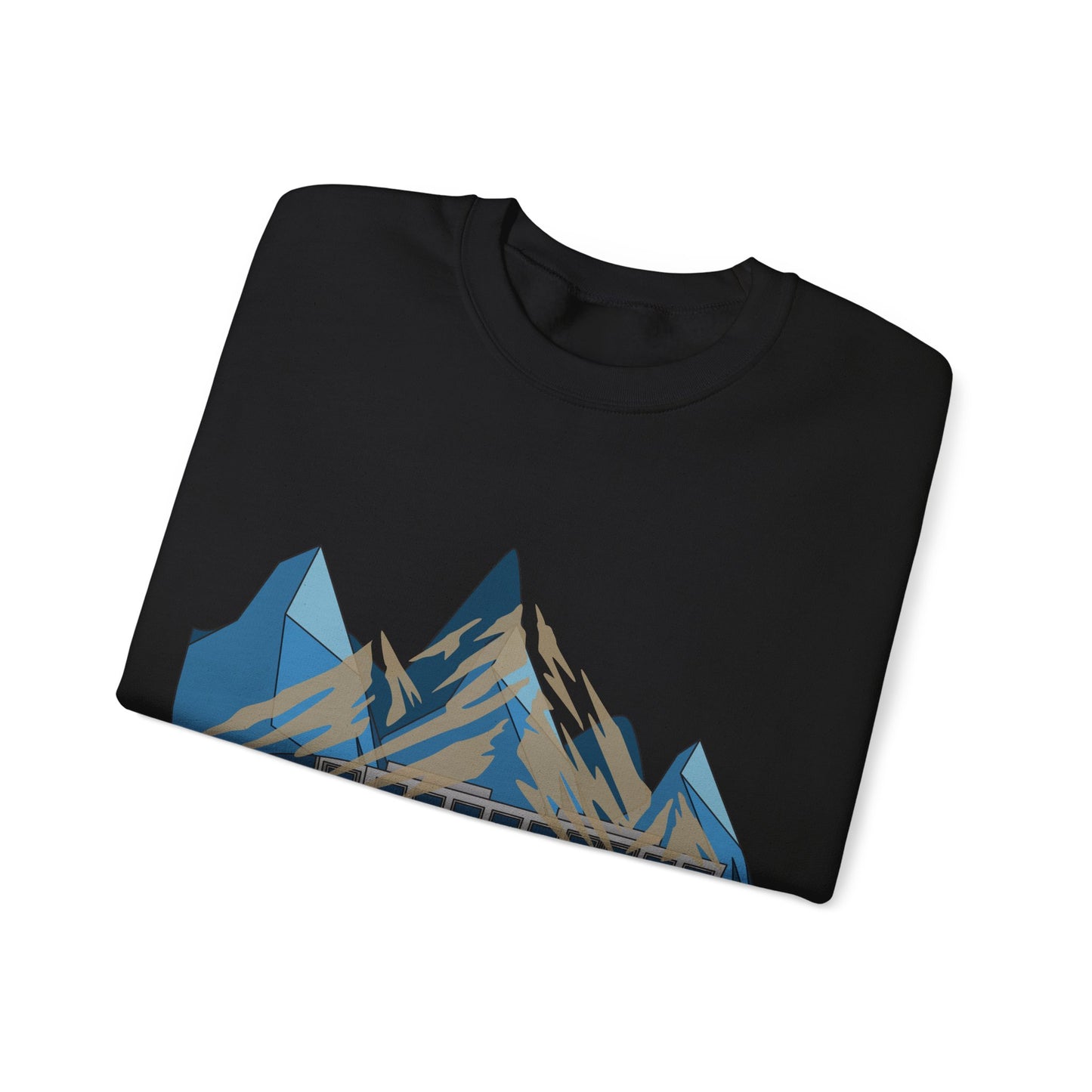 Mountain Reflection Crewneck Sweatshirt | Adventure and Nature Lovers | True North