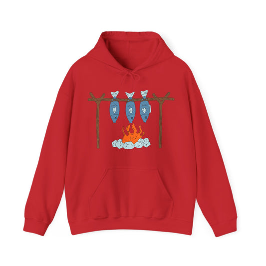 Polar Fishing Vibes Unisex Hoodie | Nature Enthusiasts | True North