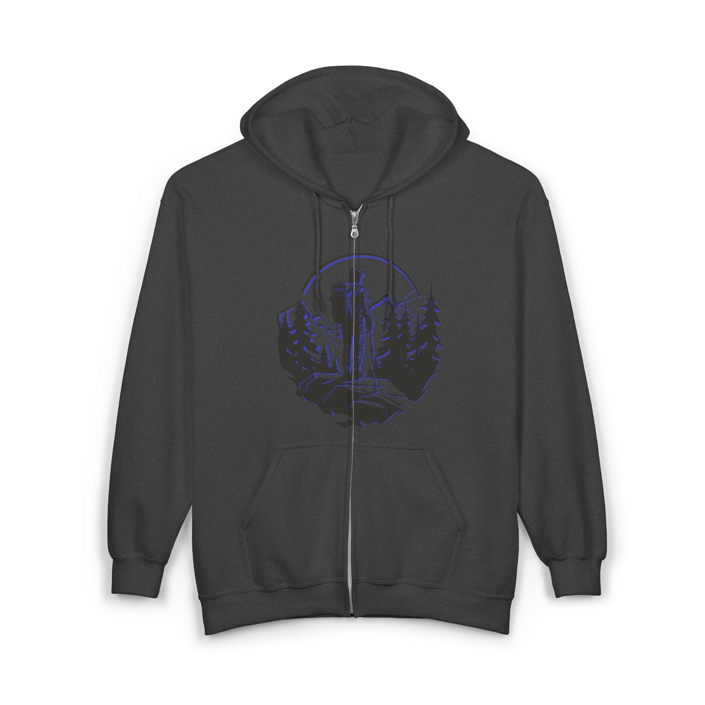 Nature-Inspired Zip Hoodie | Campers, Hiking, Travel, and Nature Lovers | True North