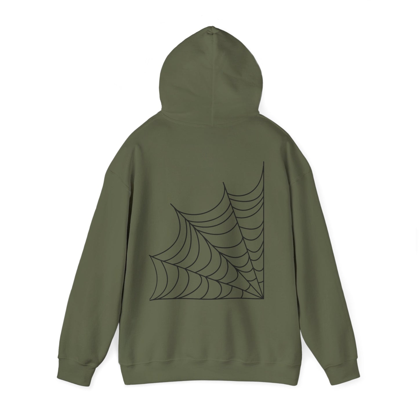Pumpkin & Spiderweb Cozy Sweatshirt | Spooky Fall Hoodie | True North