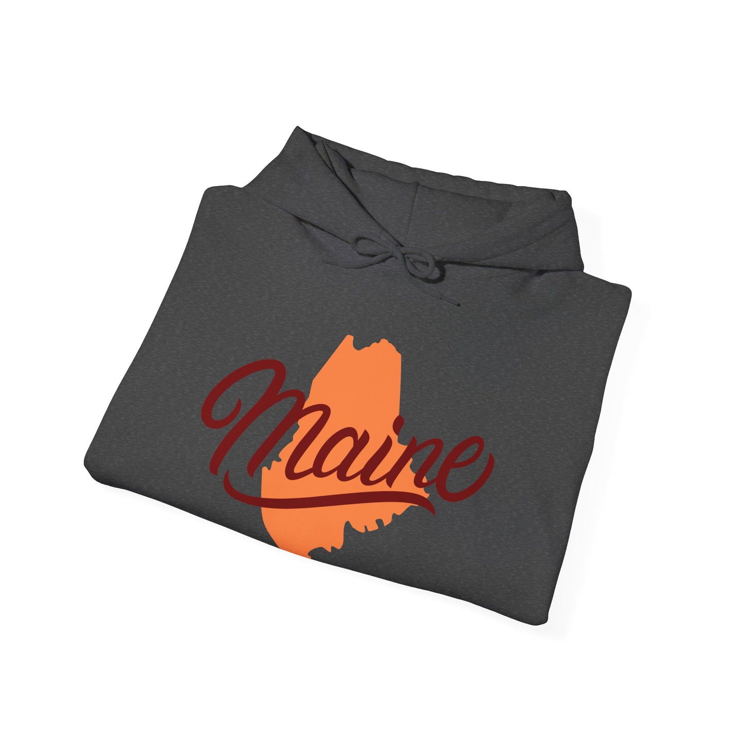 Maine Heart Hoodie | Travel Souvenir, Local Pride Apparel | True North