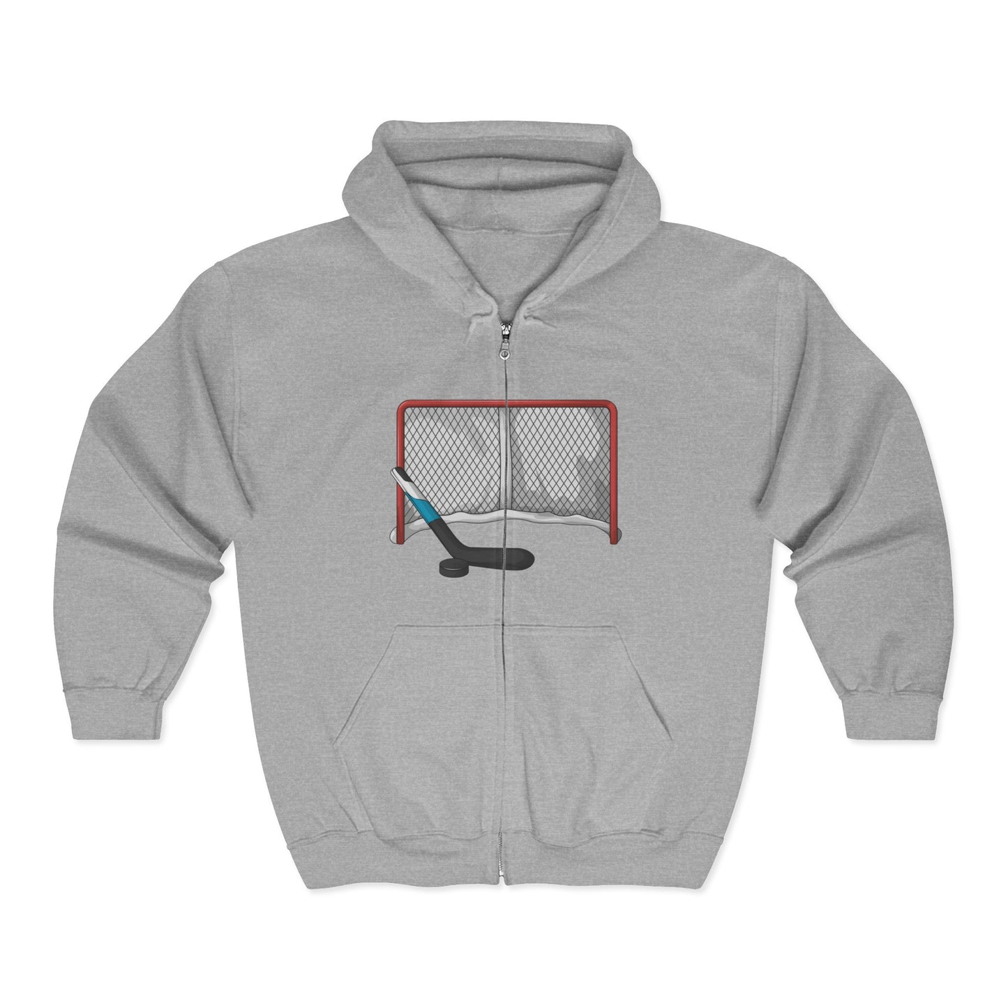 Goalie Love Full Zip Hoodie | Cozy Sports Hoodie | True North