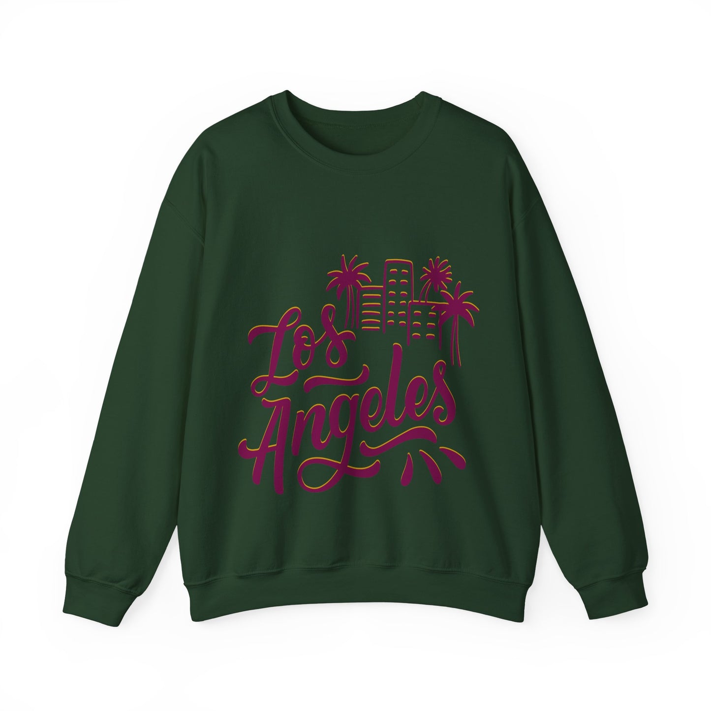 Los Angeles Vibe Crewneck Sweatshirt | Travel Souvenir | True North