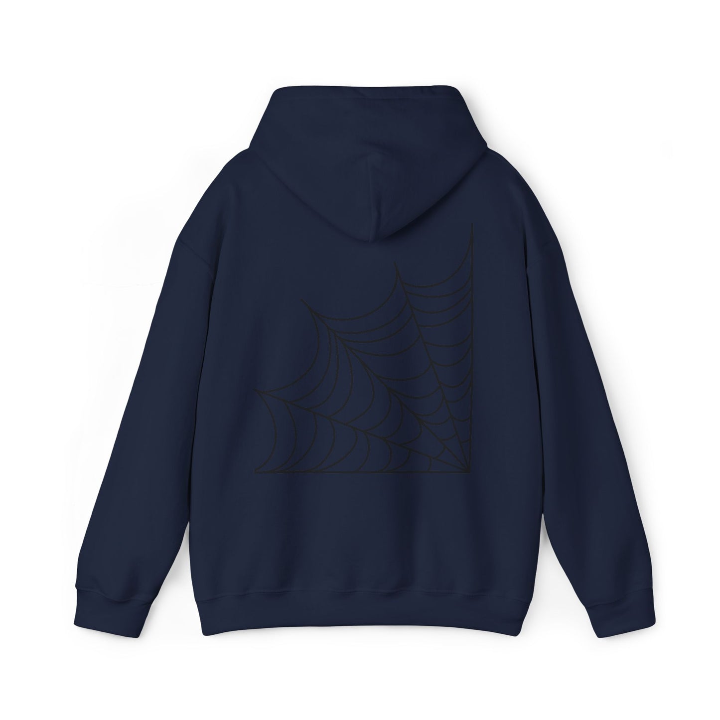 Pumpkin & Spiderweb Cozy Sweatshirt | Spooky Fall Hoodie | True North