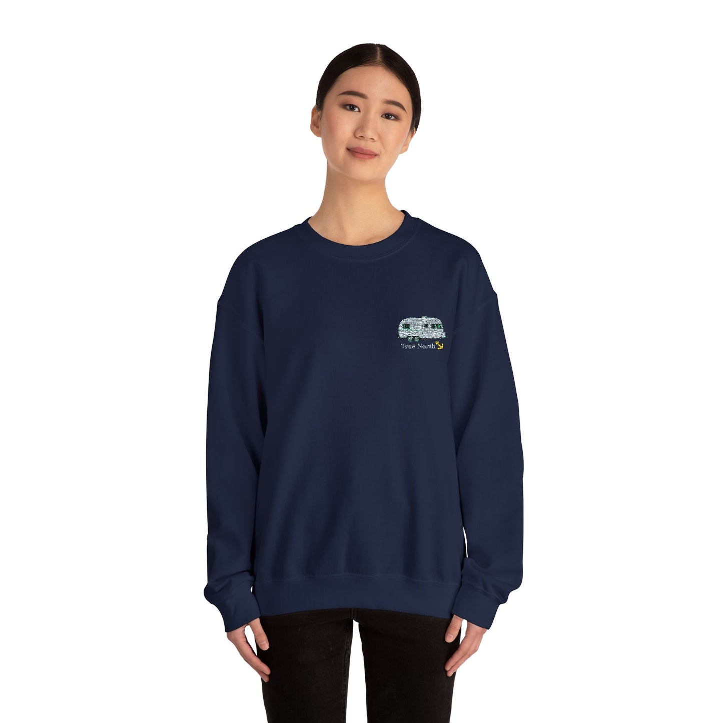 True North Anchor Sweatshirt | Cozy Lounge Outfit | True North