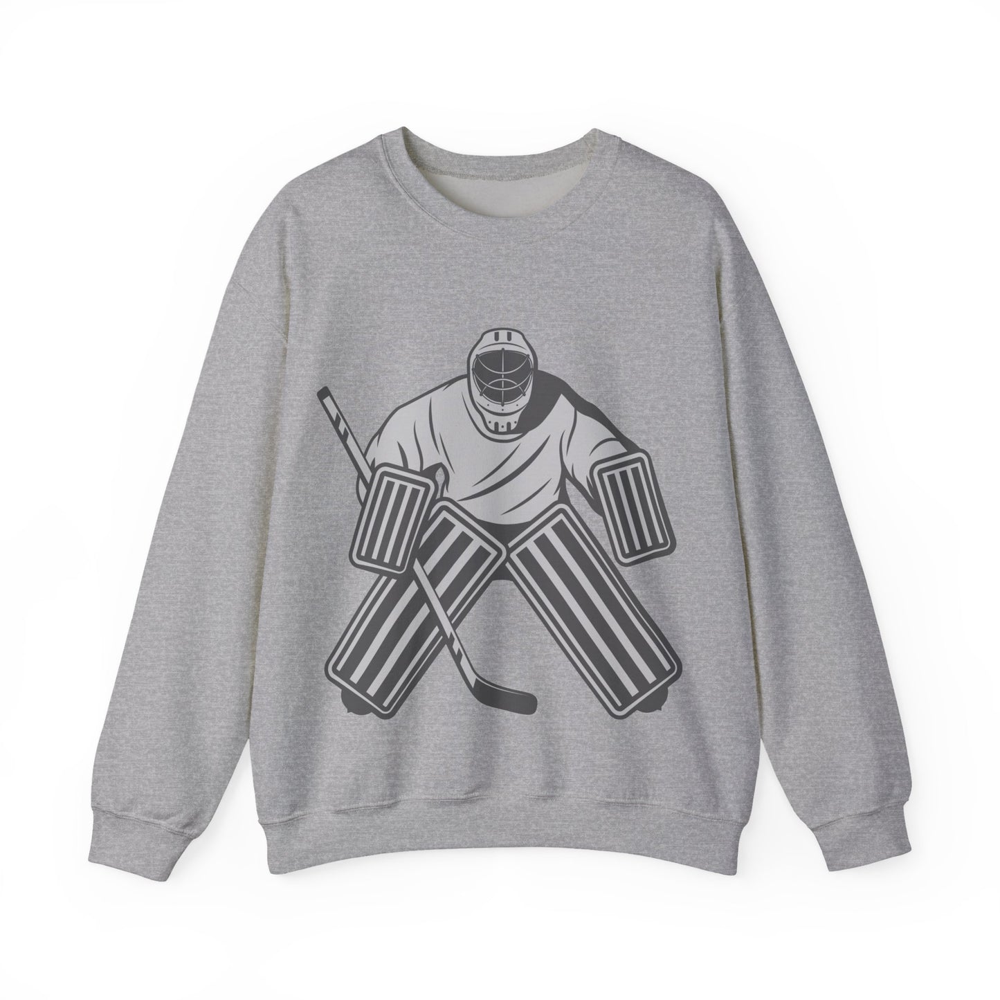 Goalie Hockey Crewneck Sweatshirt | Cozy Winter Pullover | True North