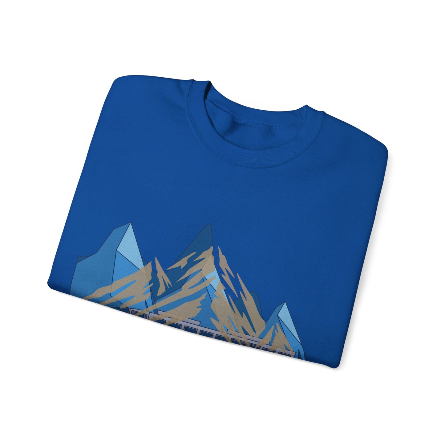 Mountain Reflection Crewneck Sweatshirt | Adventure and Nature Lovers | True North