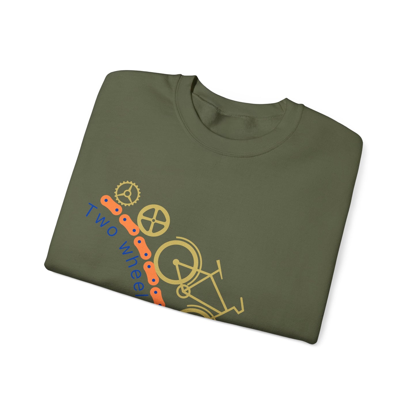 Vermont Bicycle Adventure Sweatshirt | Cozy Cycling Crewneck | True North