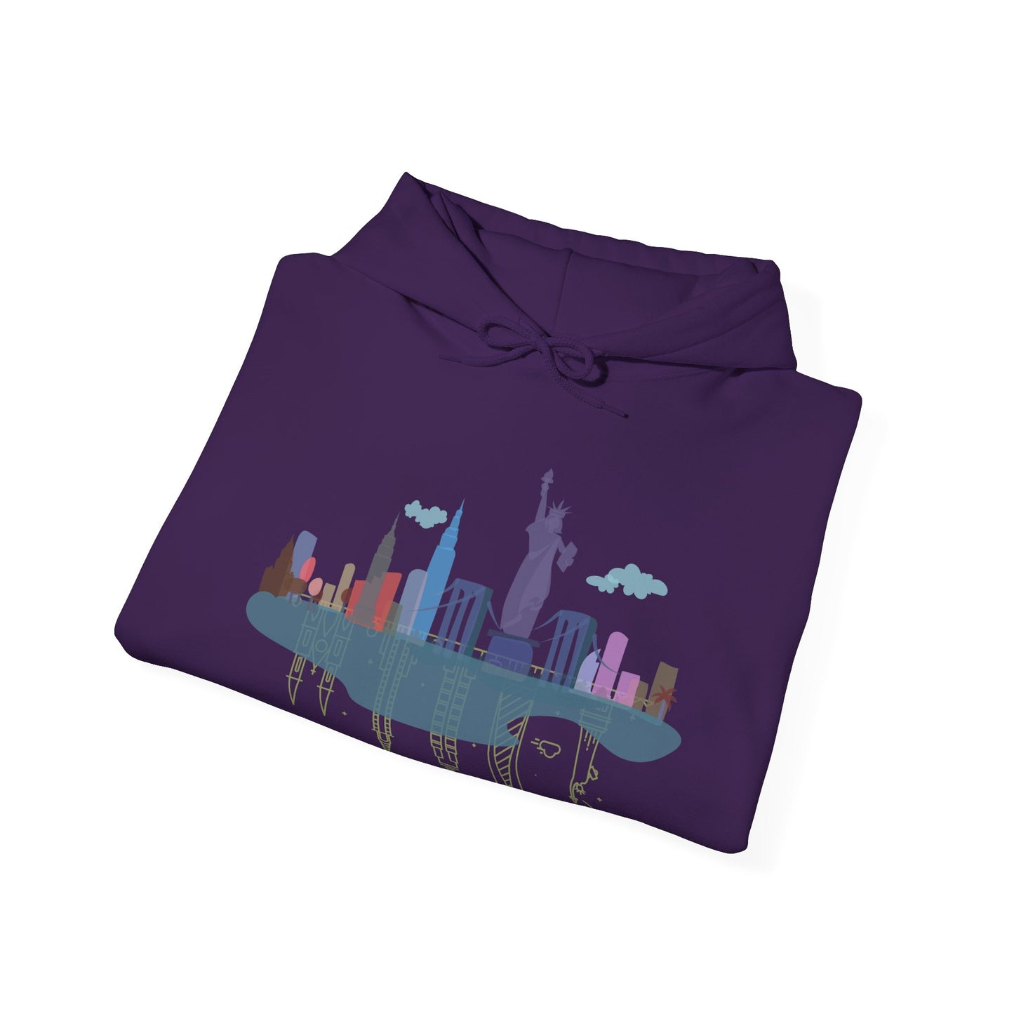 NYC Vibes Hoodie | City Lovers Fashion | True North