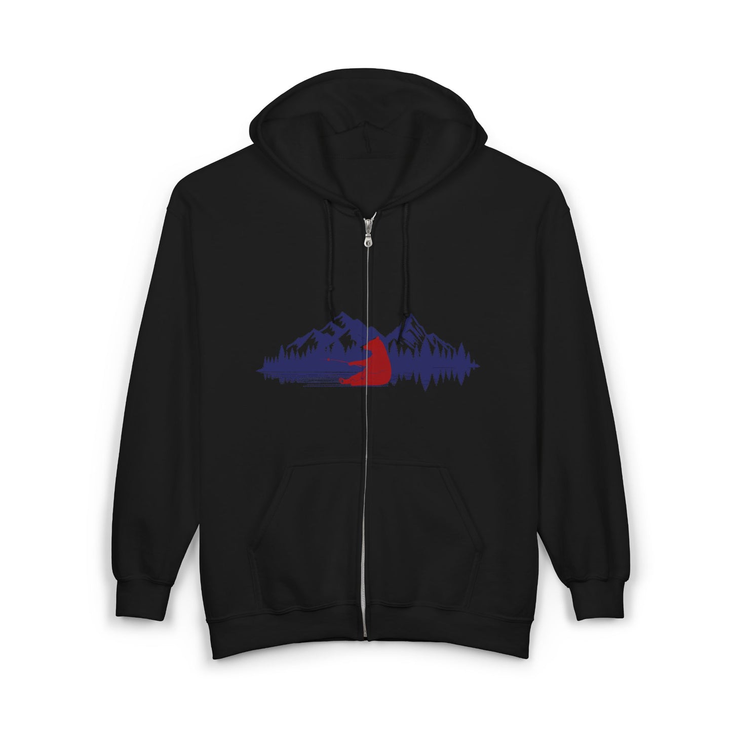 Heavy Blend Full Zip Hooded Sweatshirt | Cozy Layer for Outdoors Adventures | True North